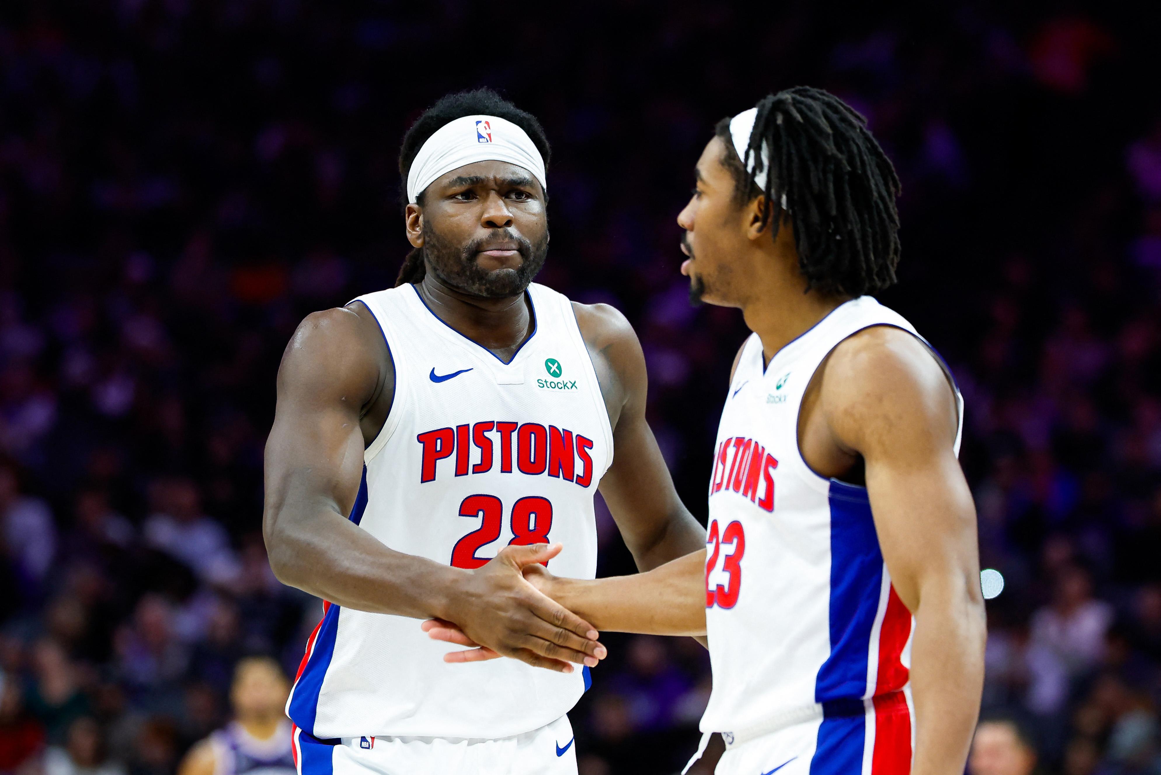 NBA: Isaiah Stewart and Jaden Ivey of the Detroit Pistons