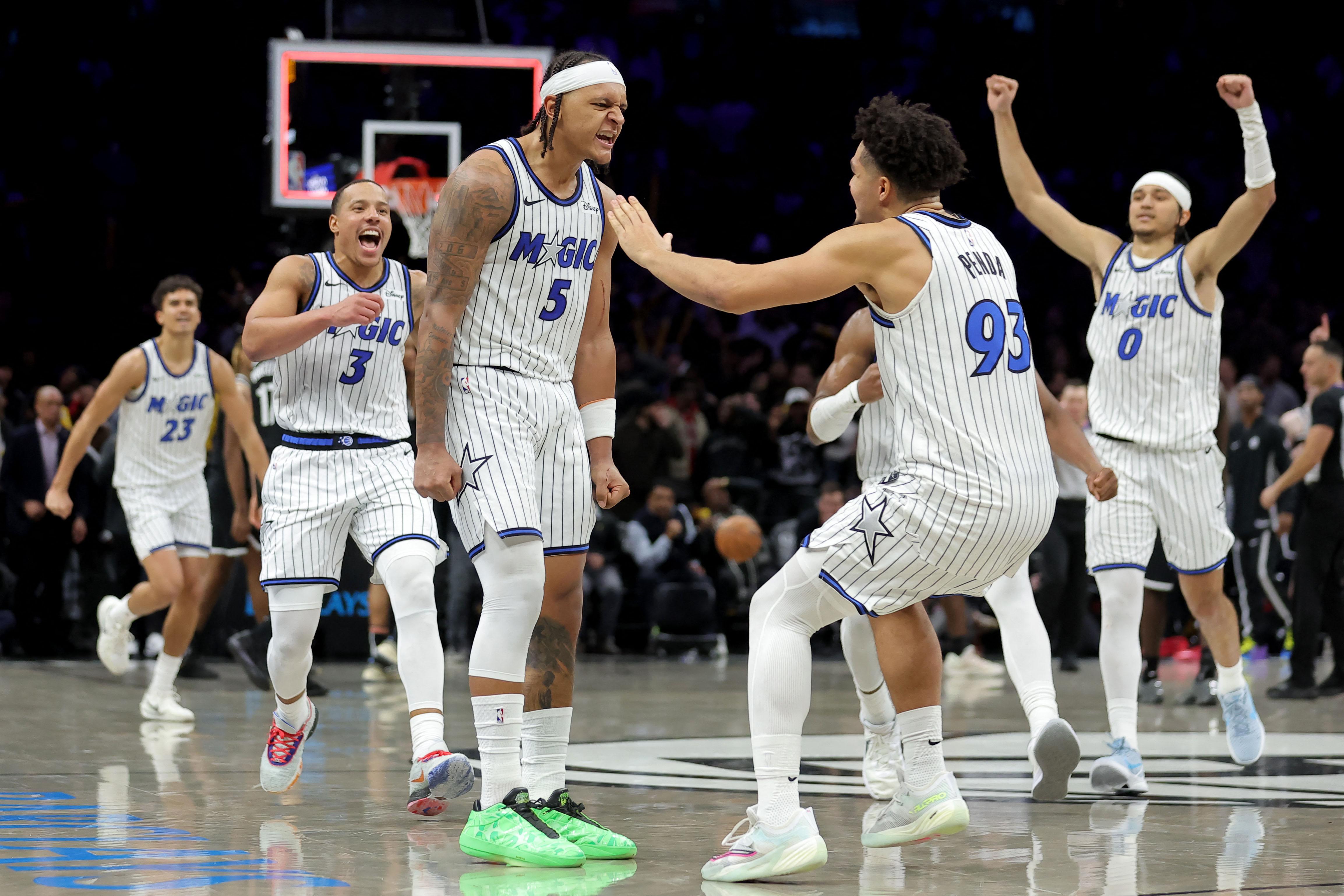 NBA: Paolo Banchero's buzzer-beating 3 lifts Magic over Nets in OT