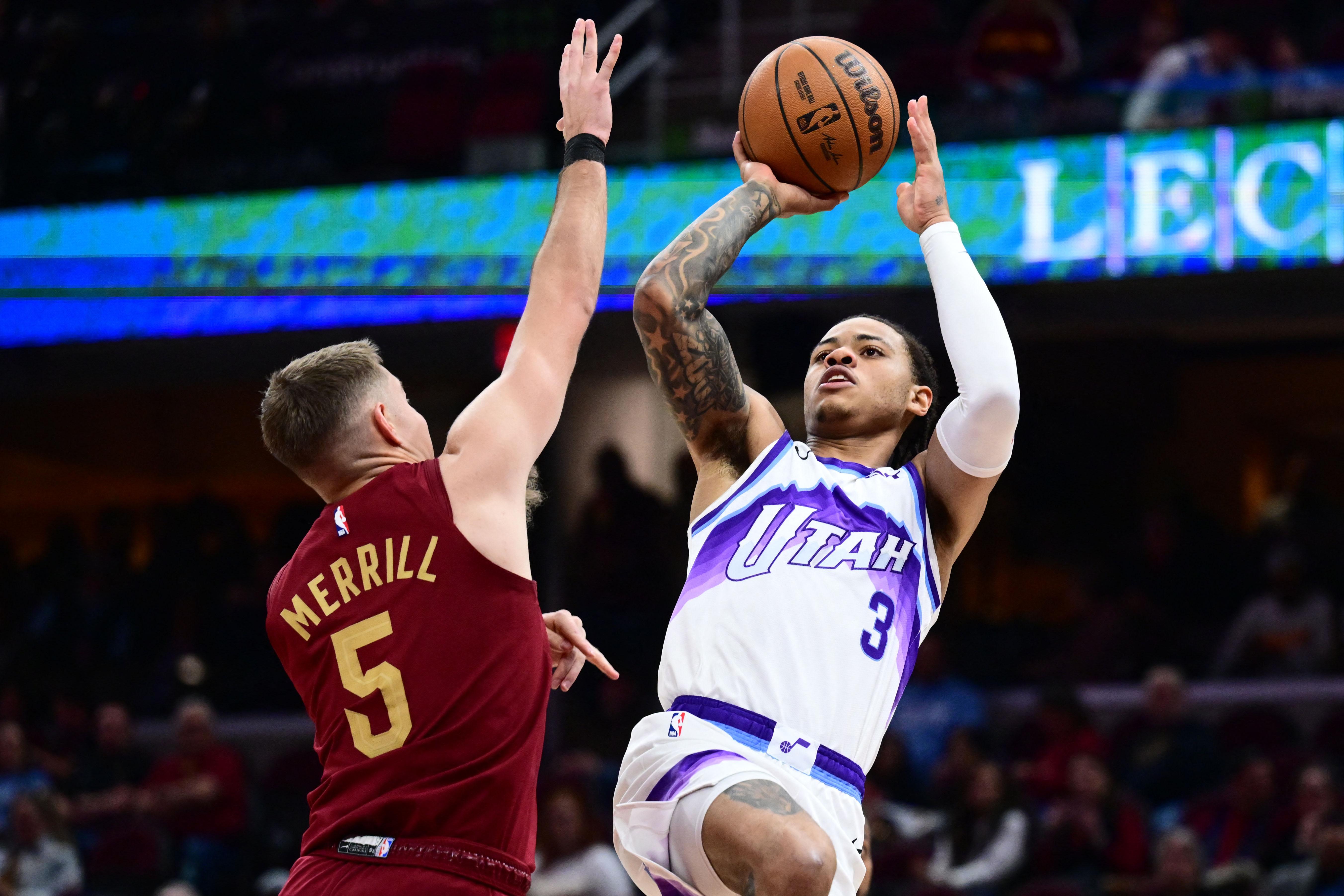 NBA: Keyonte George of the Utah Jazz