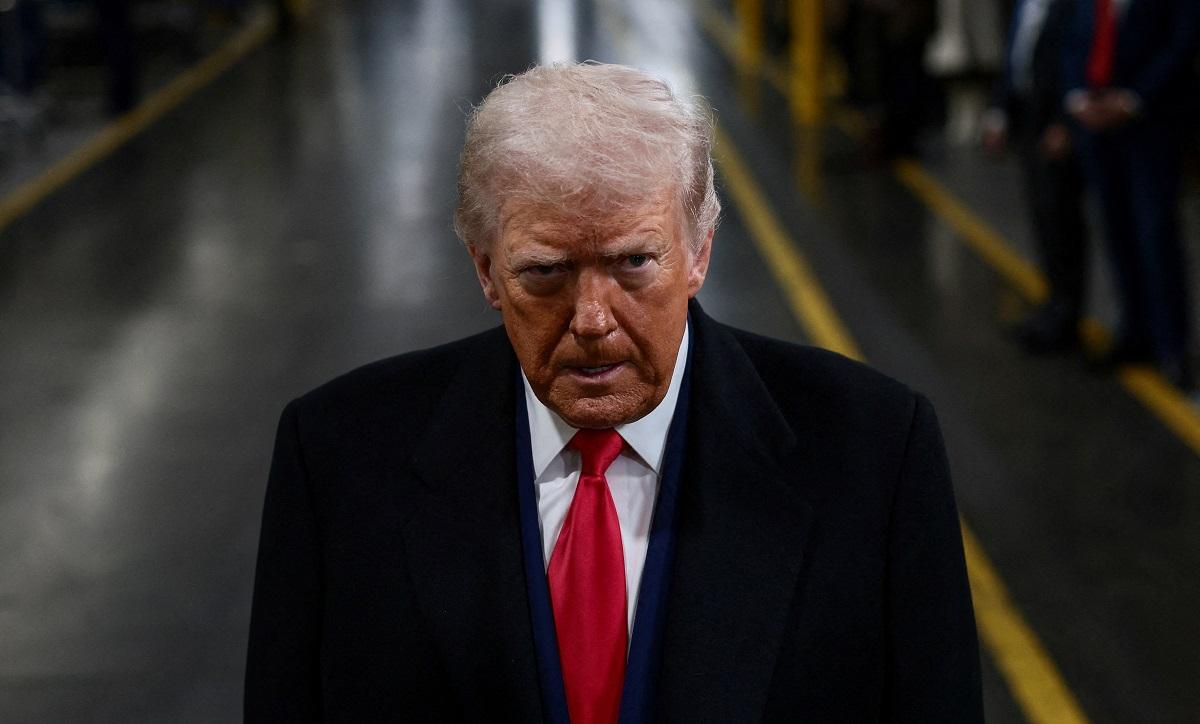 US President Donald Trump 