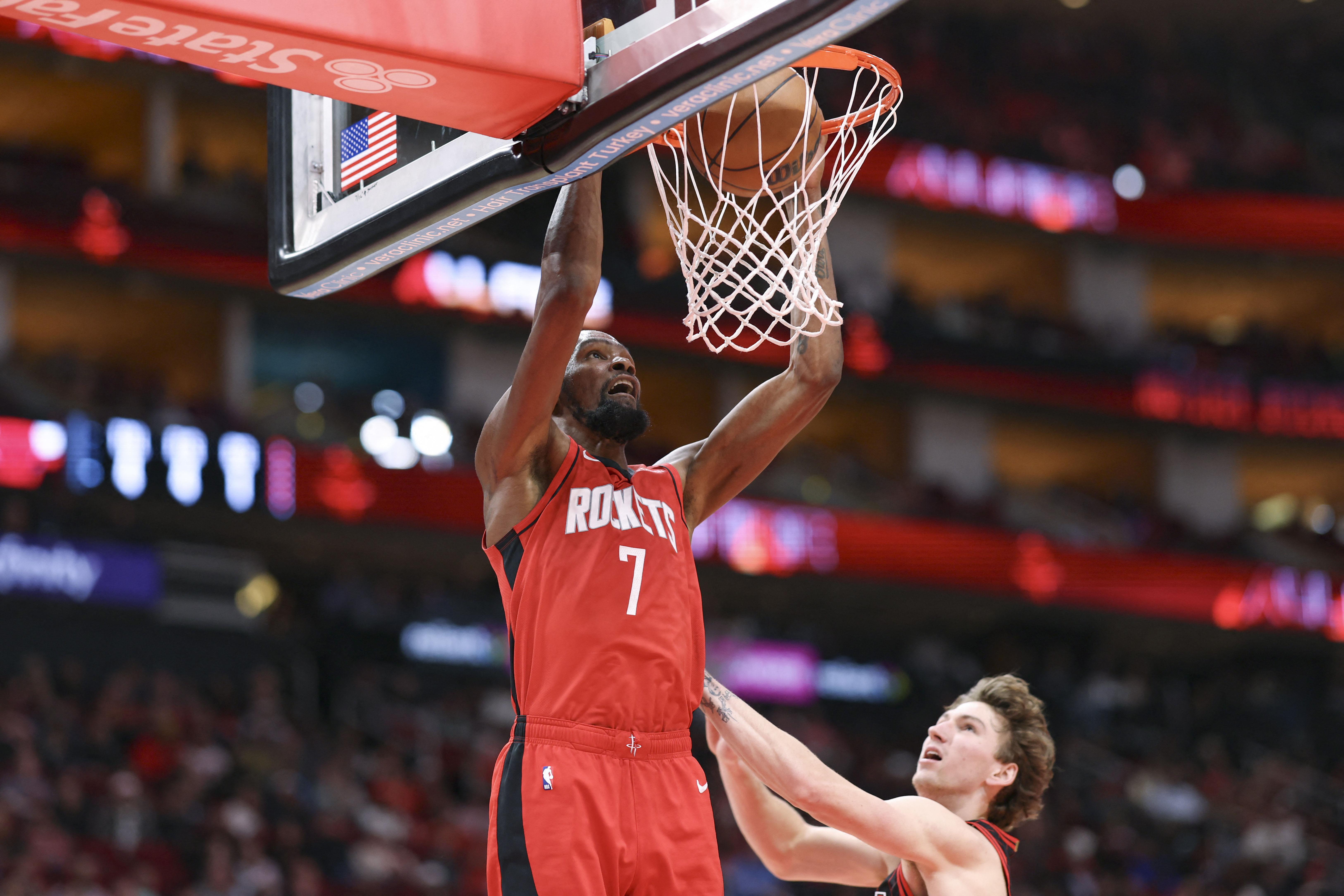 NBA: Kevin Durant of the Houston Rockets