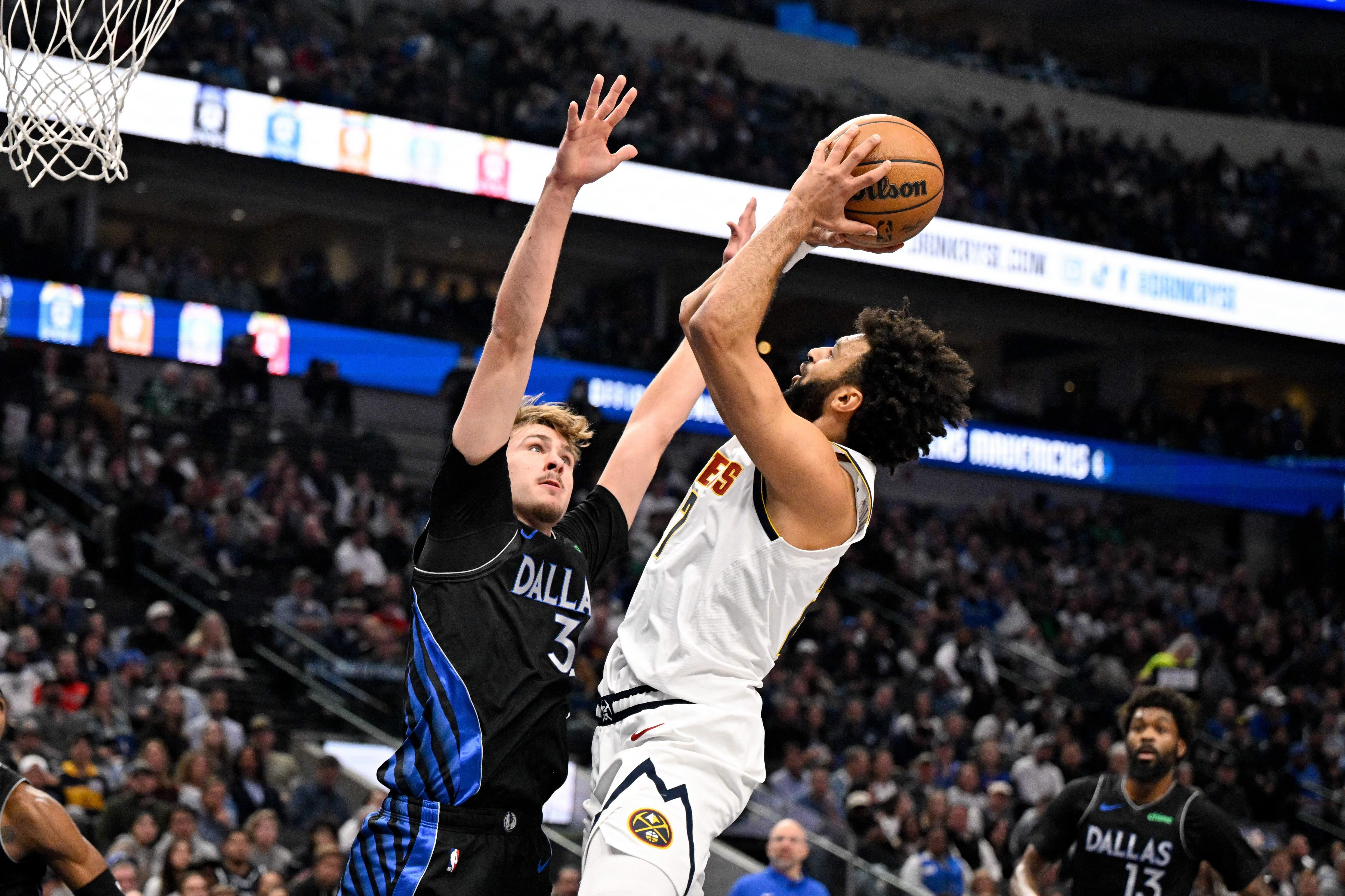 NBA: Jamal Murray, Nuggets top Mavs as Cooper Flagg exits with ankle injury