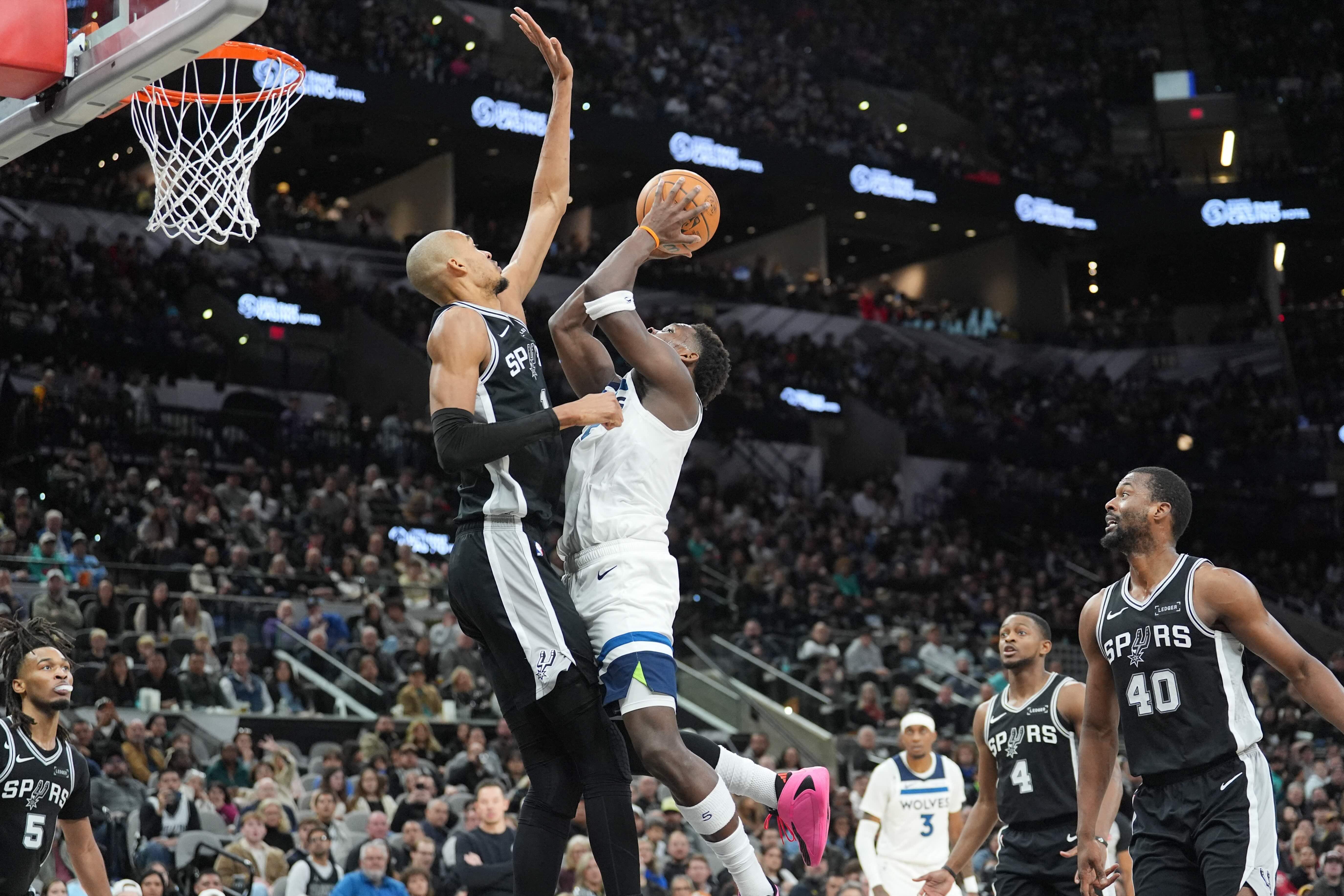 NBA: Spurs outlast Timberwolves despite Anthony Edwards' career-high 55