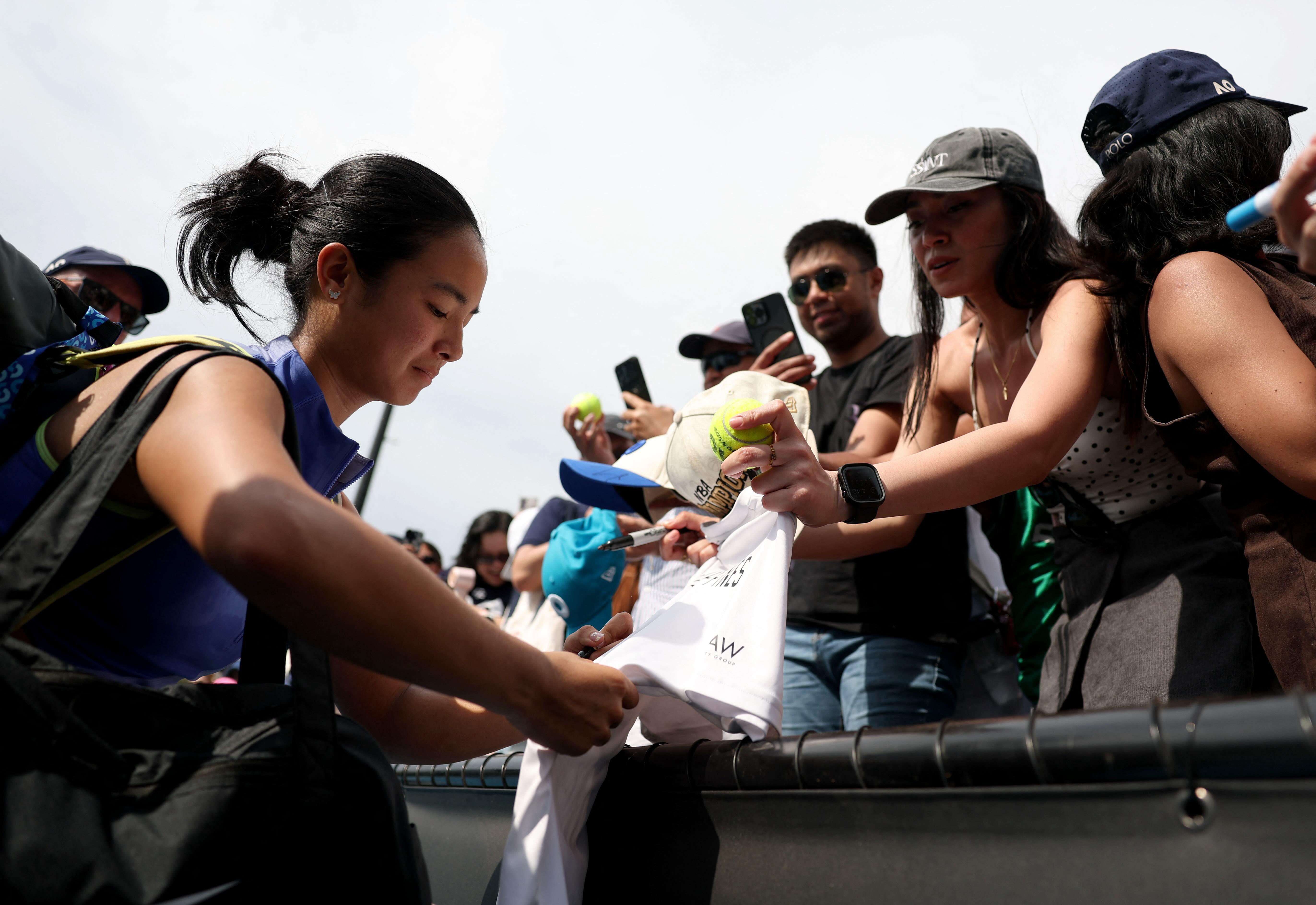IN PHOTOS: Alex Eala's Australian Open main draw debut