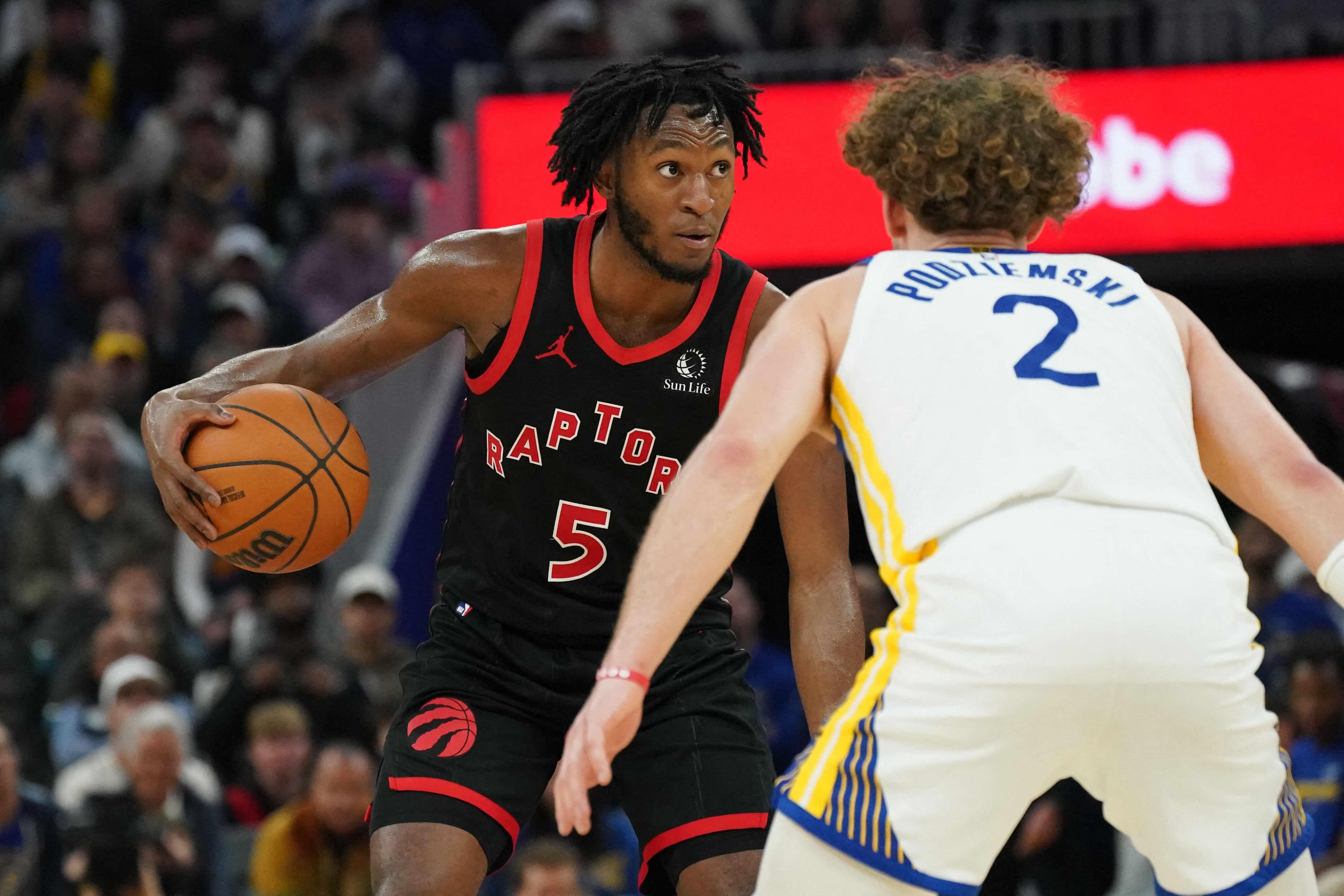 NBA: Raptors shoot lights out in runaway win over Warriors