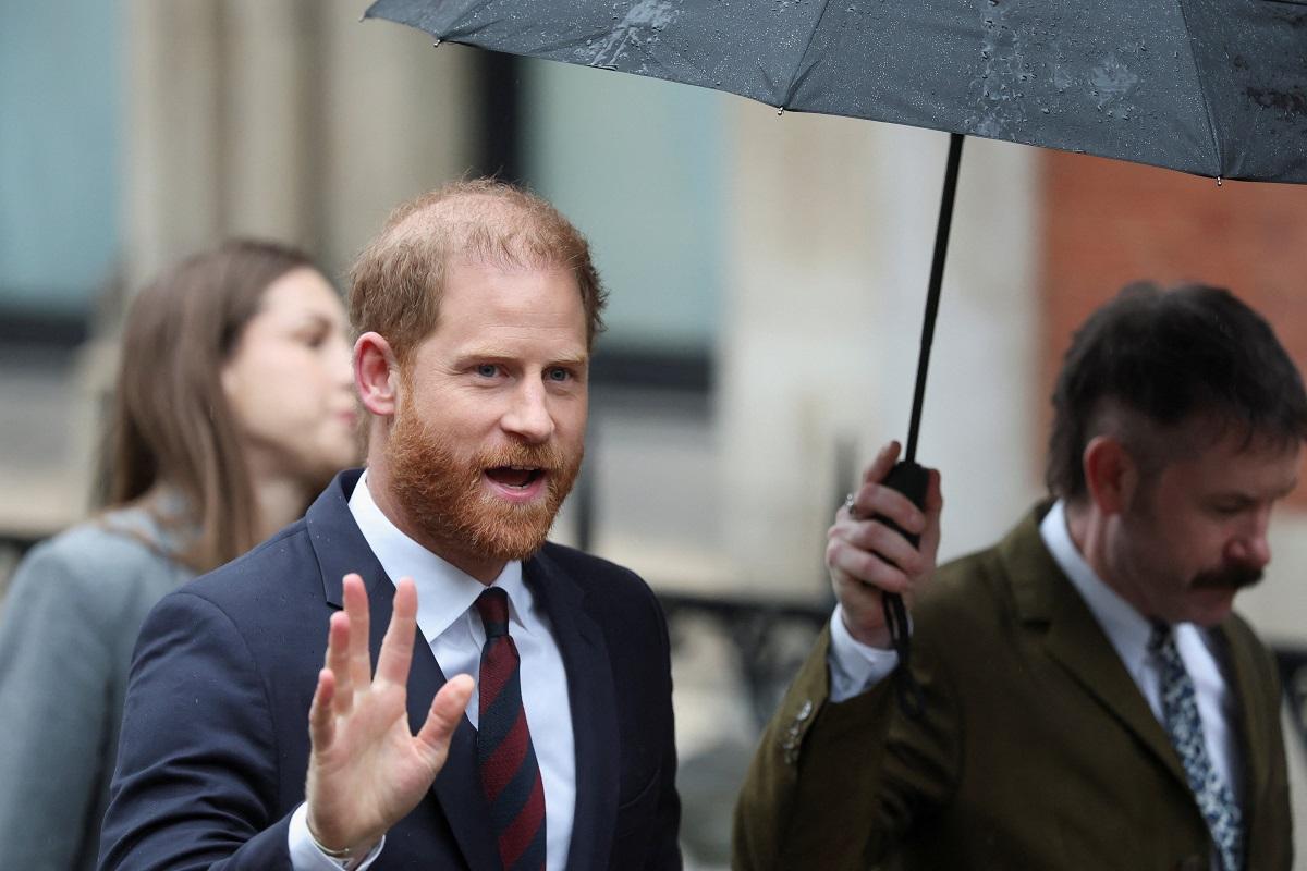 Prince Harry holds back tears, says Daily Mail made Meghan’s life a misery