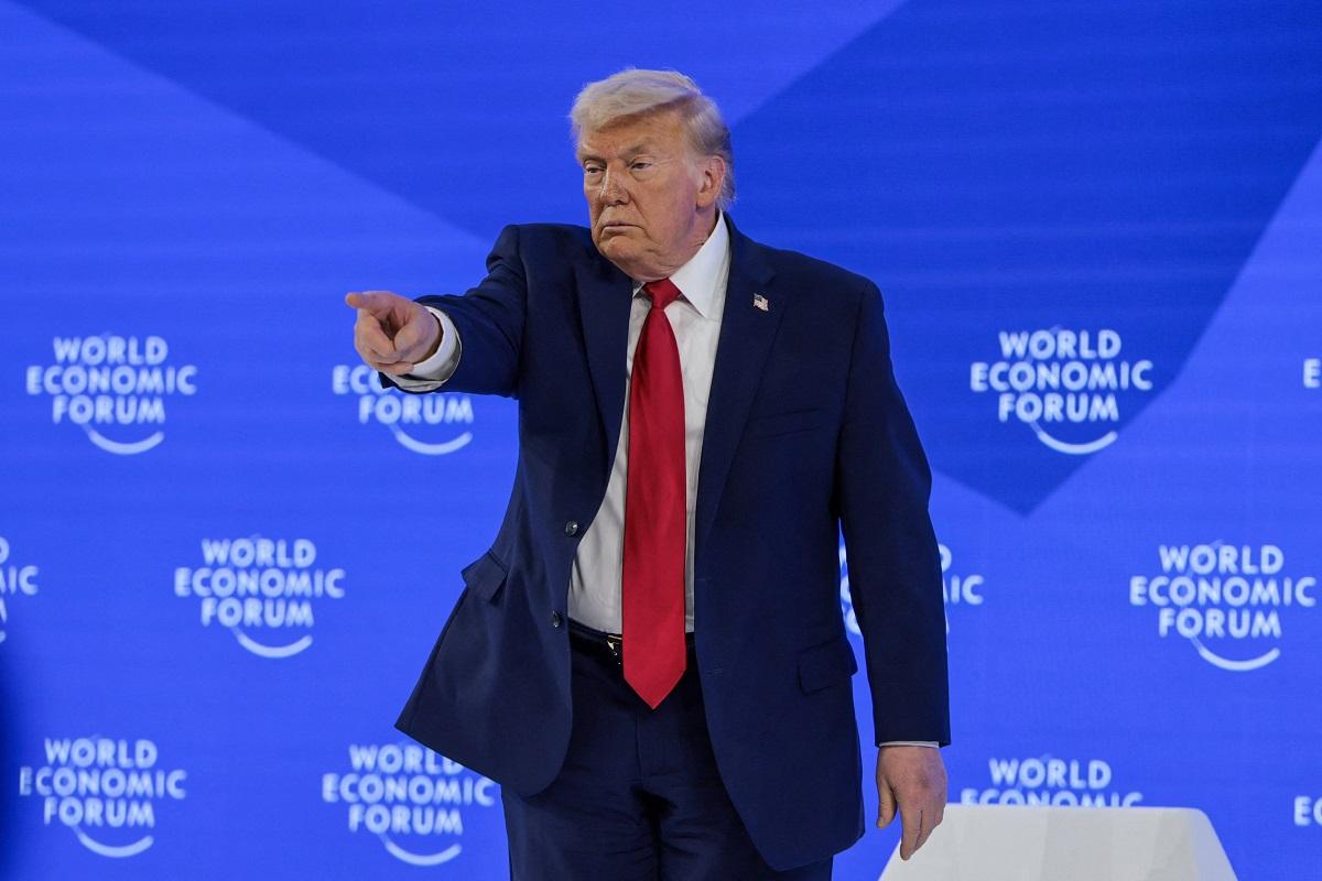 Trump tells Davos the US will not use force to gain Greenland