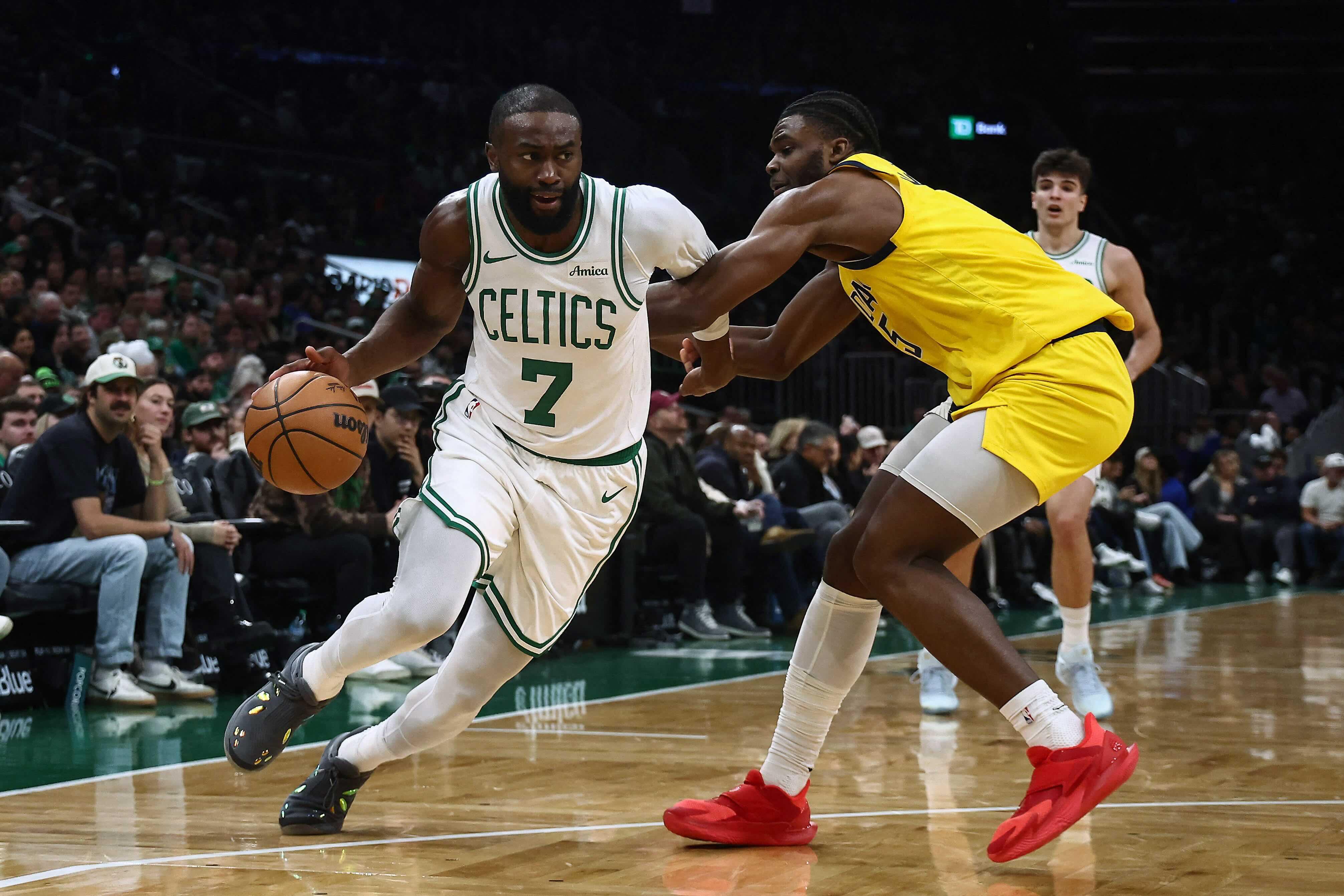 NBA: Celtics build 23-point lead in 1st half, coast past Pacers