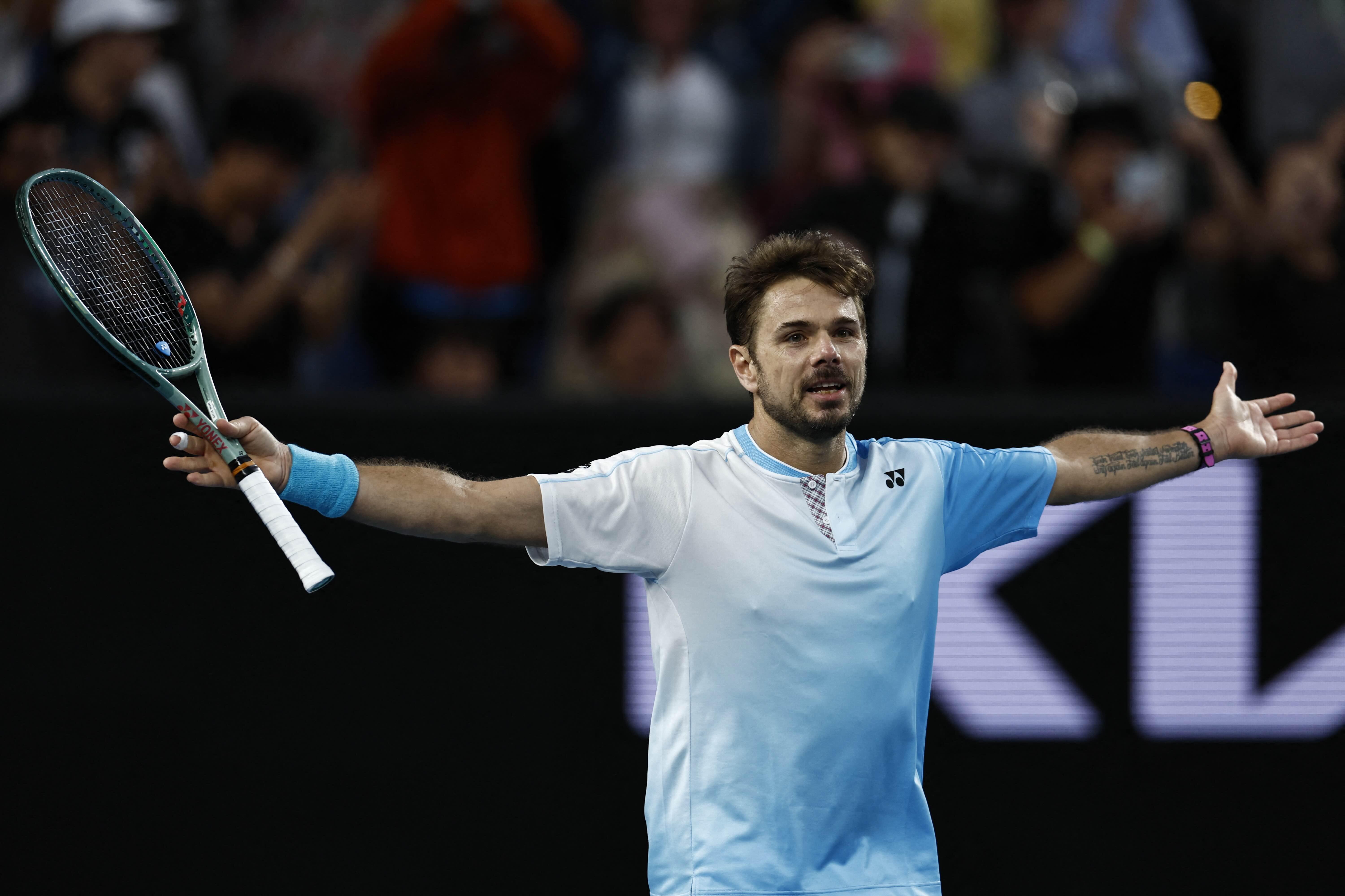 Ex-champ Stan Wawrinka makes history at Australian Open