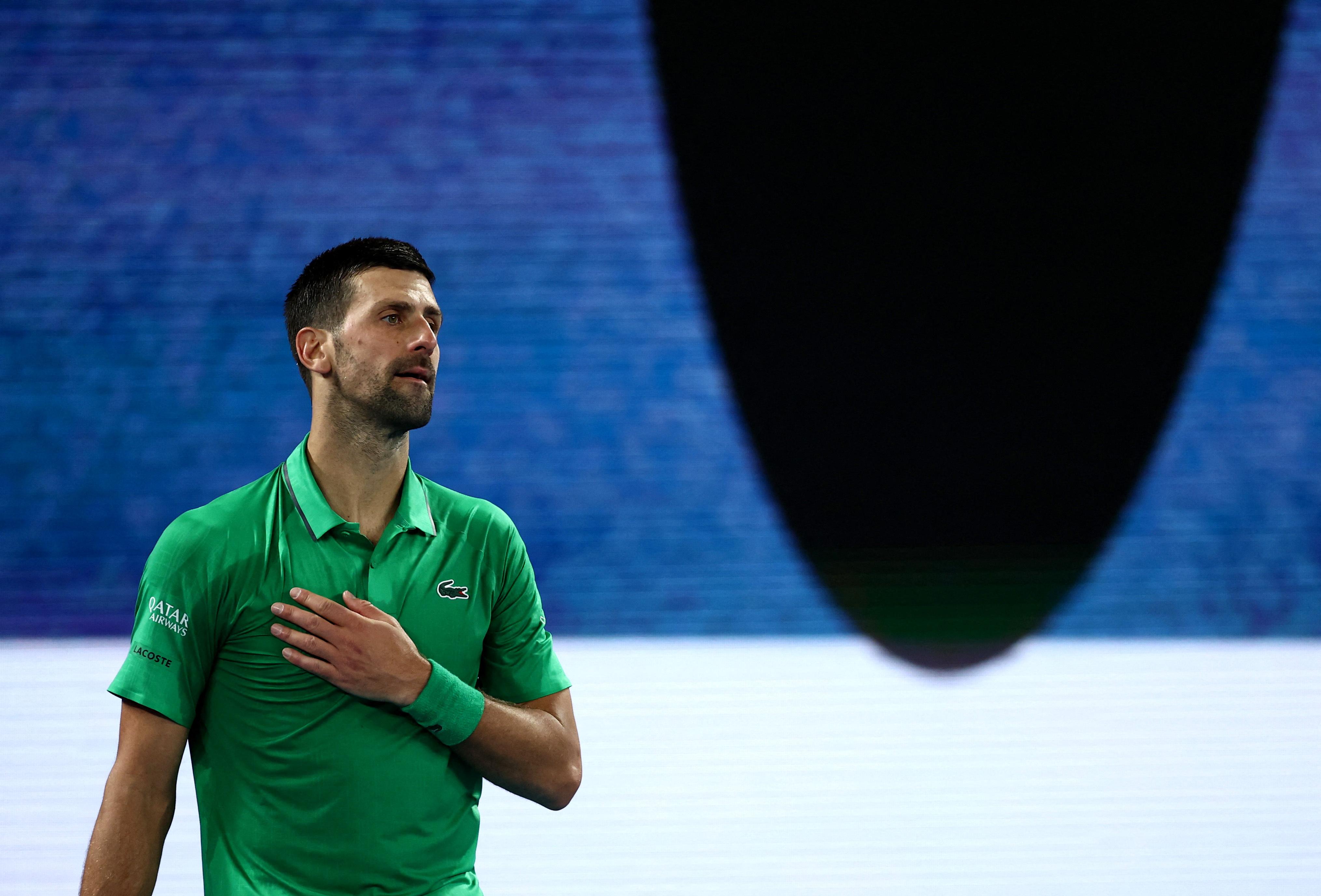 Djokovic hails inspiration Wawrinka after Australian Open show