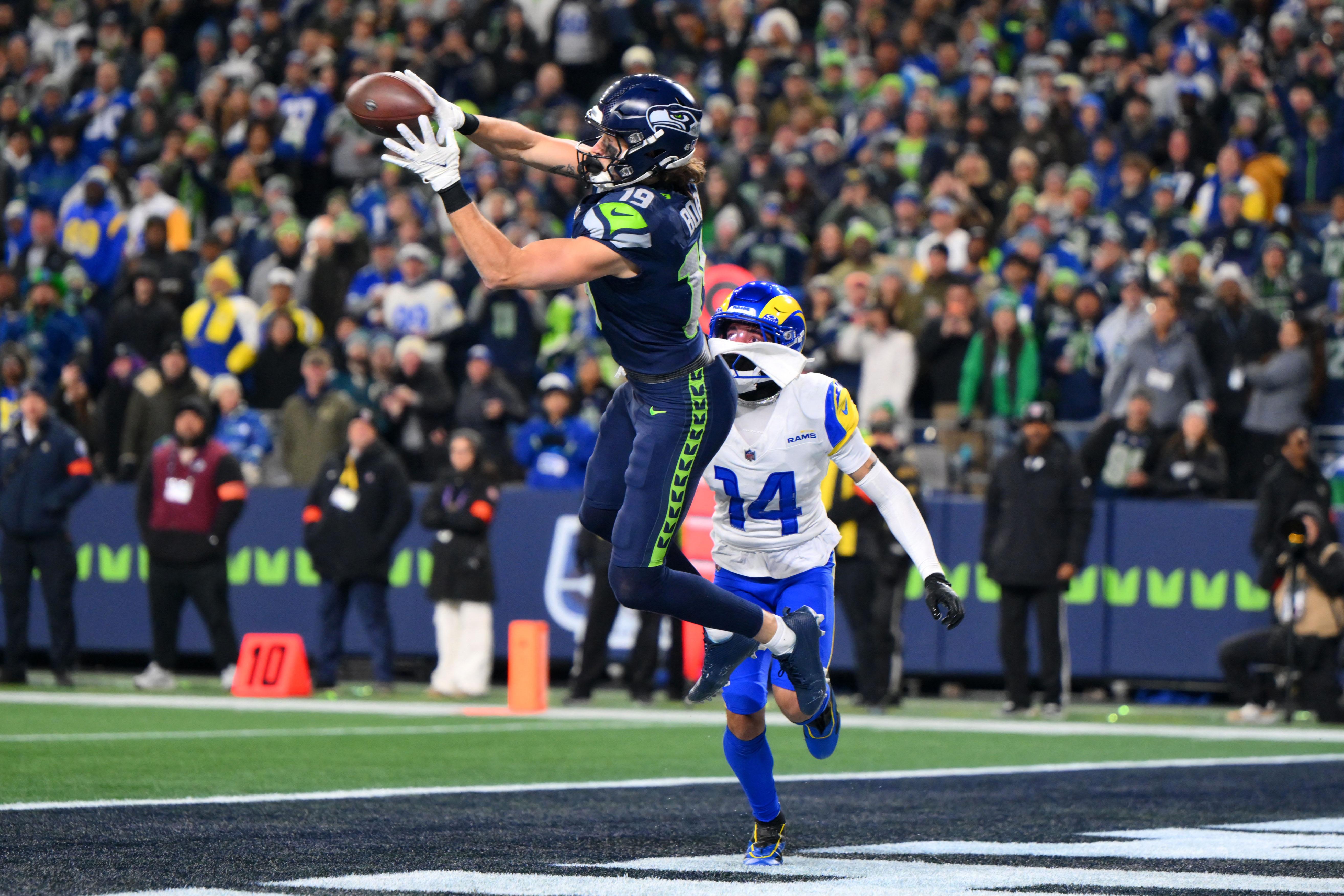 NFL: Jake Bobo of the Seattle Seahawks 2026 NFC Championship