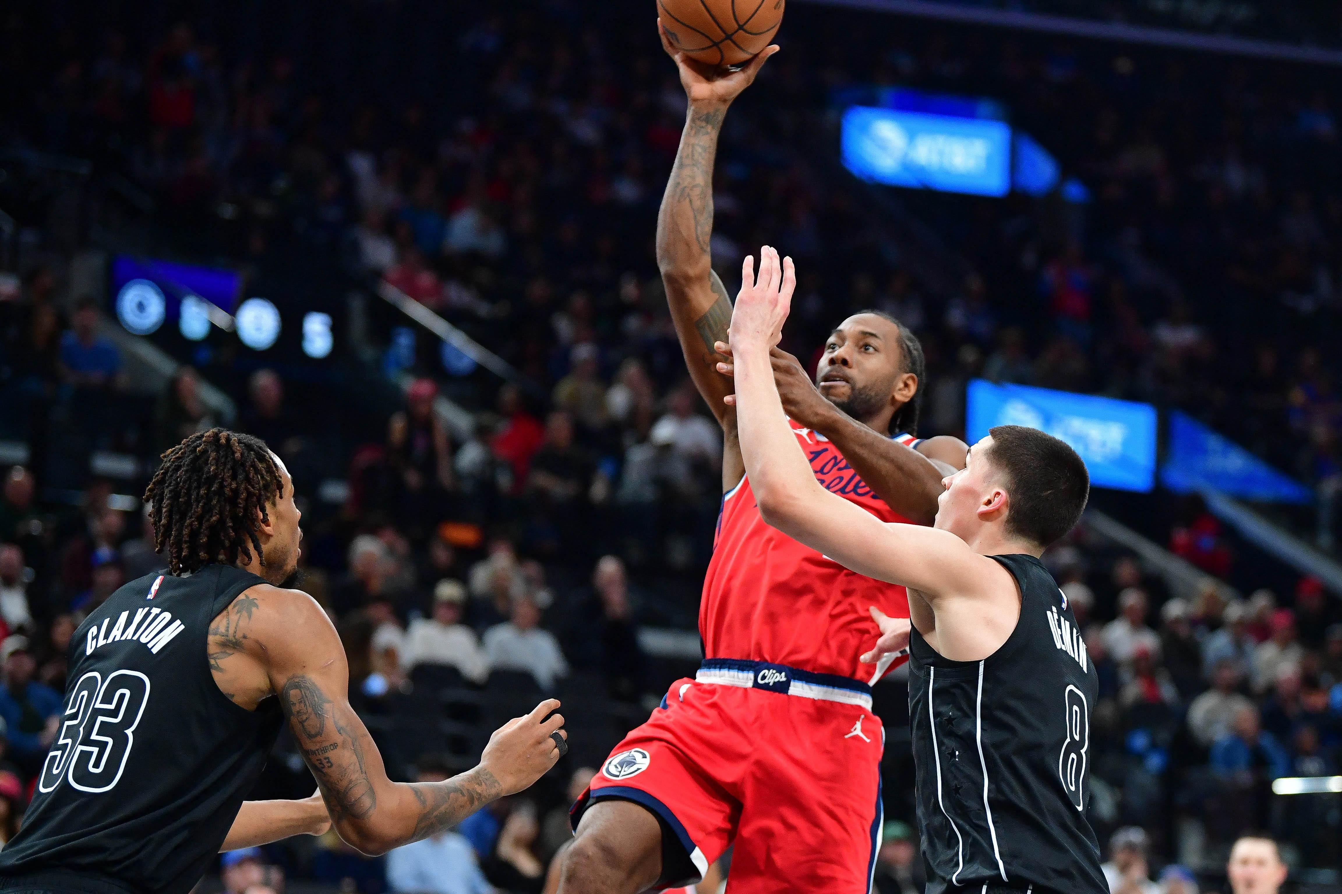 NBA: Kawhi Leonard of the Los Angeles Clippers