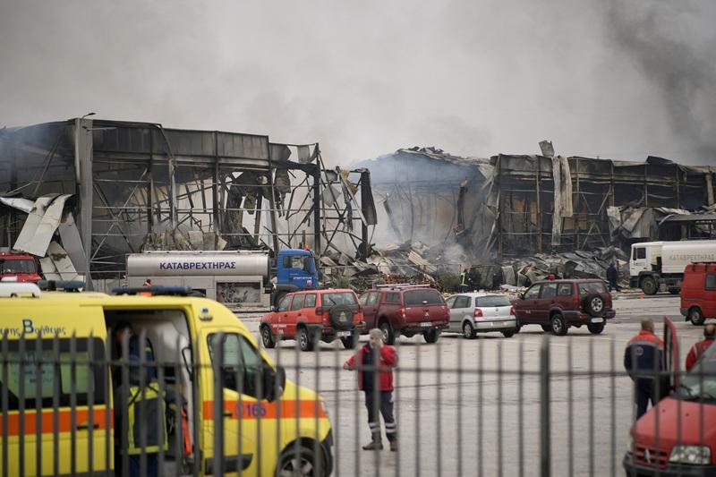 Fire in Greek biscuit factory kills four