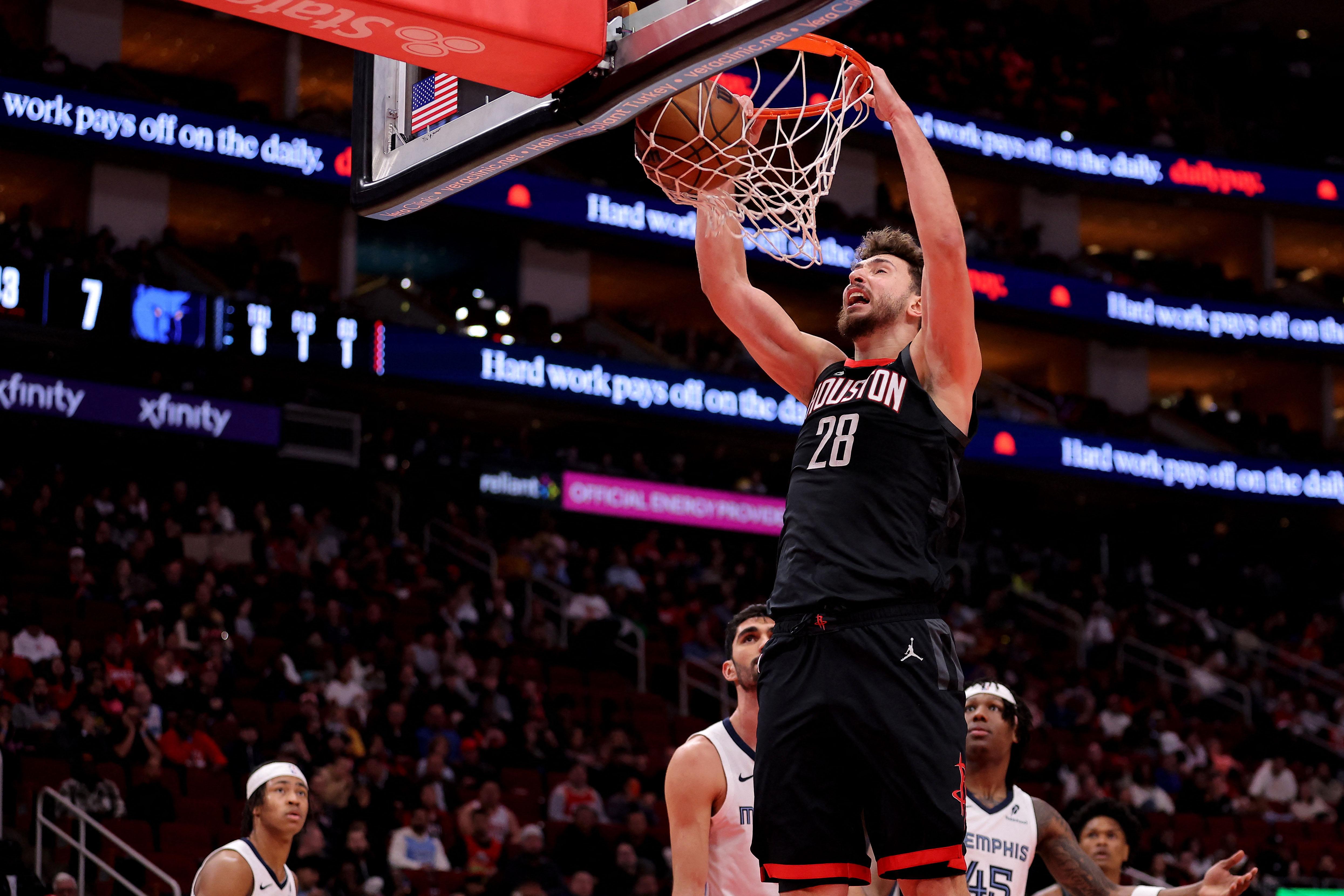 NBA: Alperen Sengun of the Houston Rockets