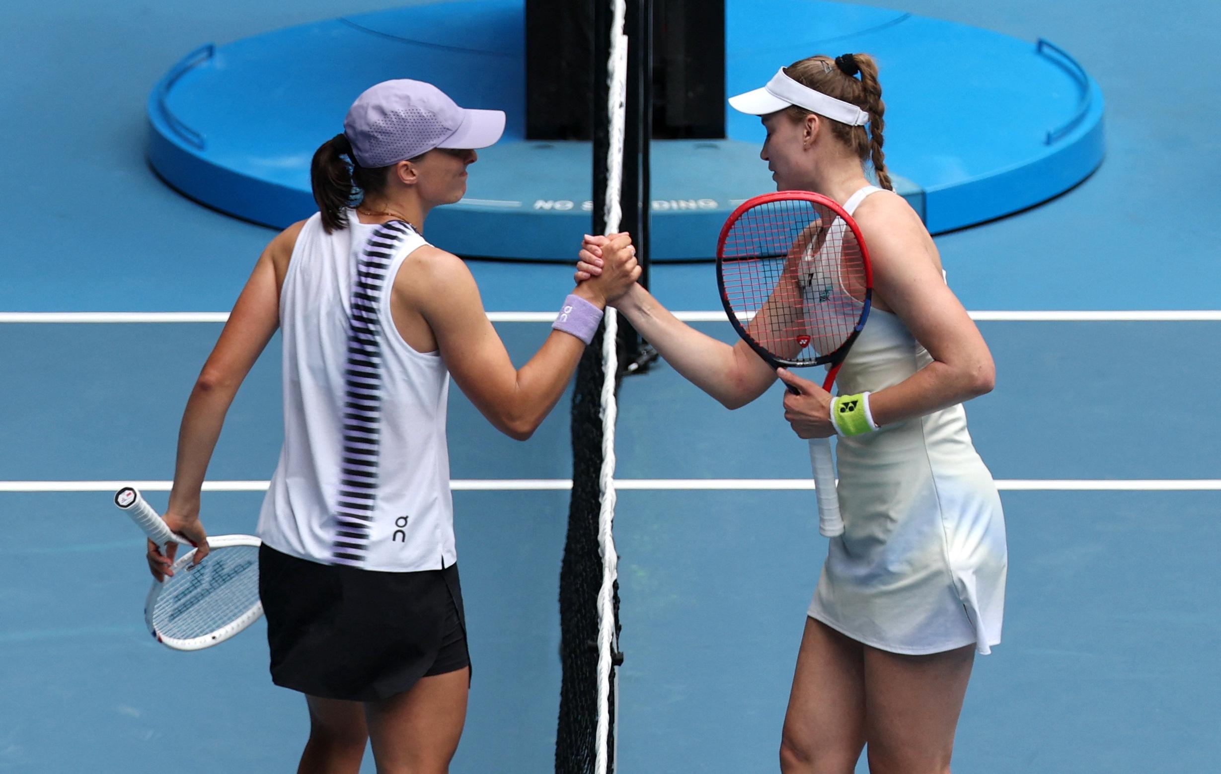 Rybakina downs Swiatek to move into Australian Open semifinals