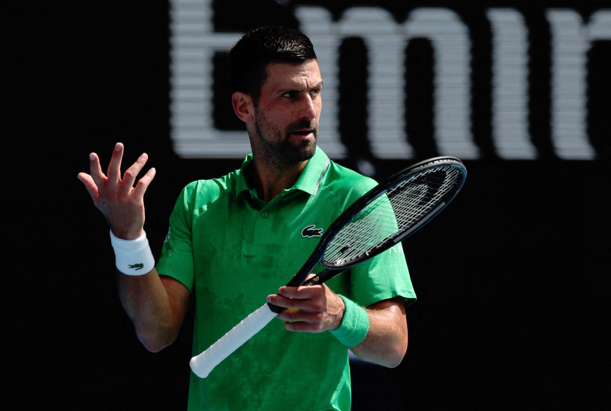 Novak Djokovic to face Jannik Sinner in Australian Open semifinals