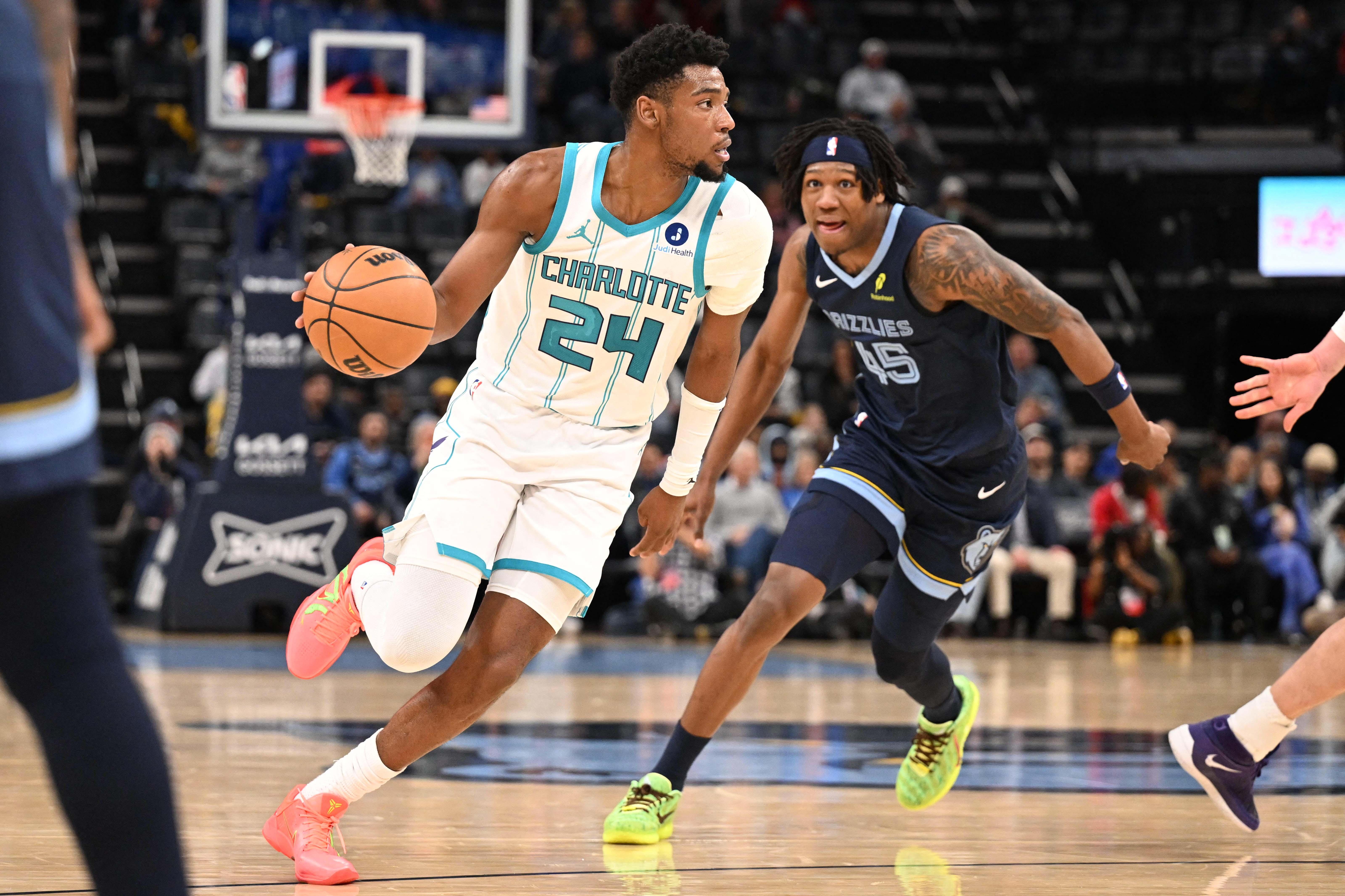 NBA: Brandon Miller of the Charlotte Hornets
