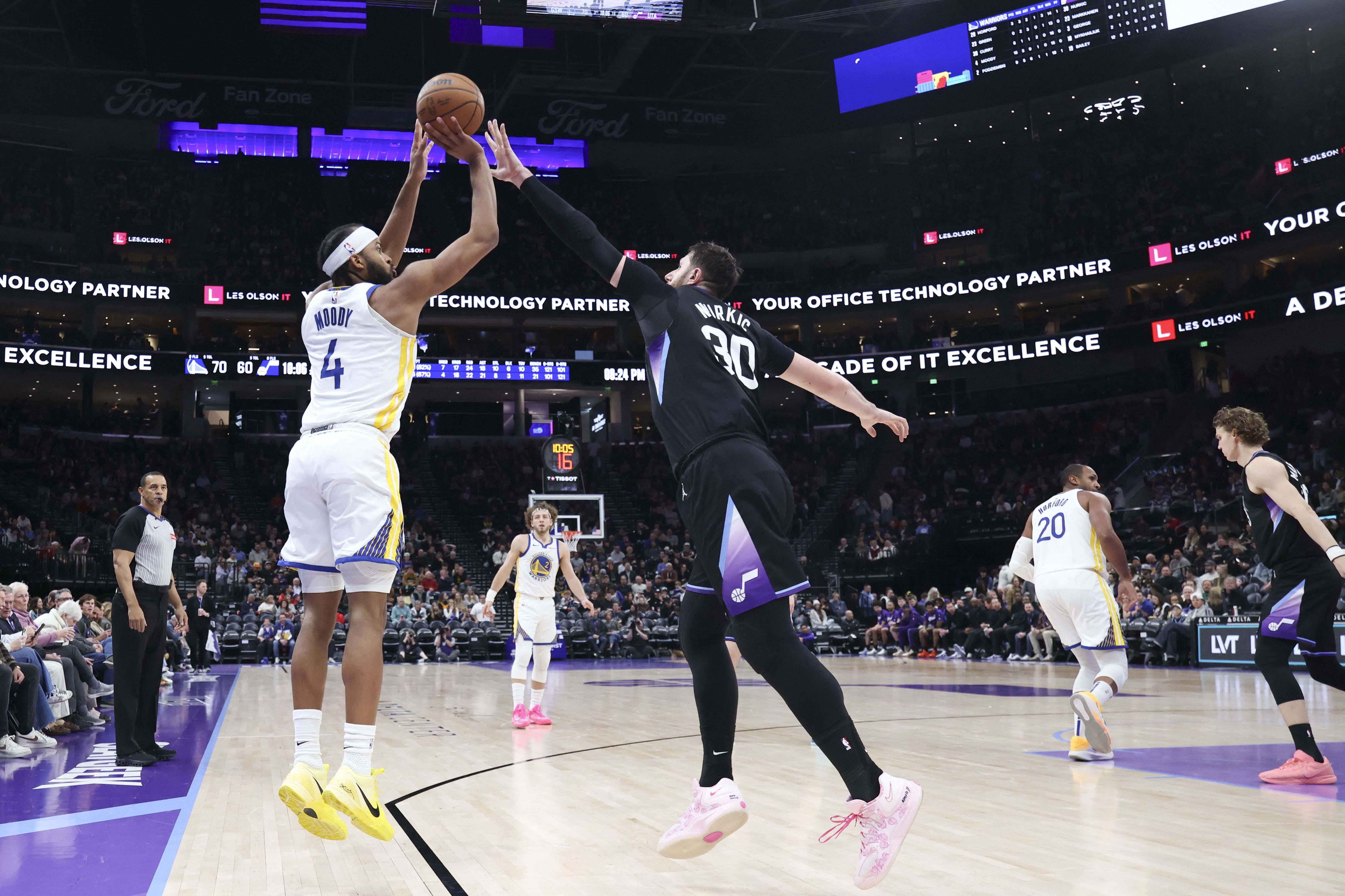 NBA: Moses Moody of the Golden State Warriors