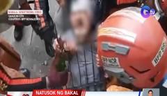 Babaeng kumukuha ng malunggay, natusok ng bakal sa mukha matapos madulas