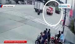 Elf truck, bumangga sa likod ng dump truck; 1 patay, 1 sugatan