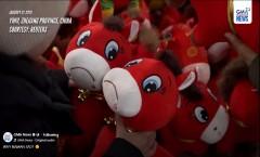 Smiling horse para sa Year of the Horse, naging ‘crying horse’ dahil sa maling tahi