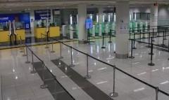 Bureau of Immigration terminal ops at NAIA Terminal 3 arrivals area
