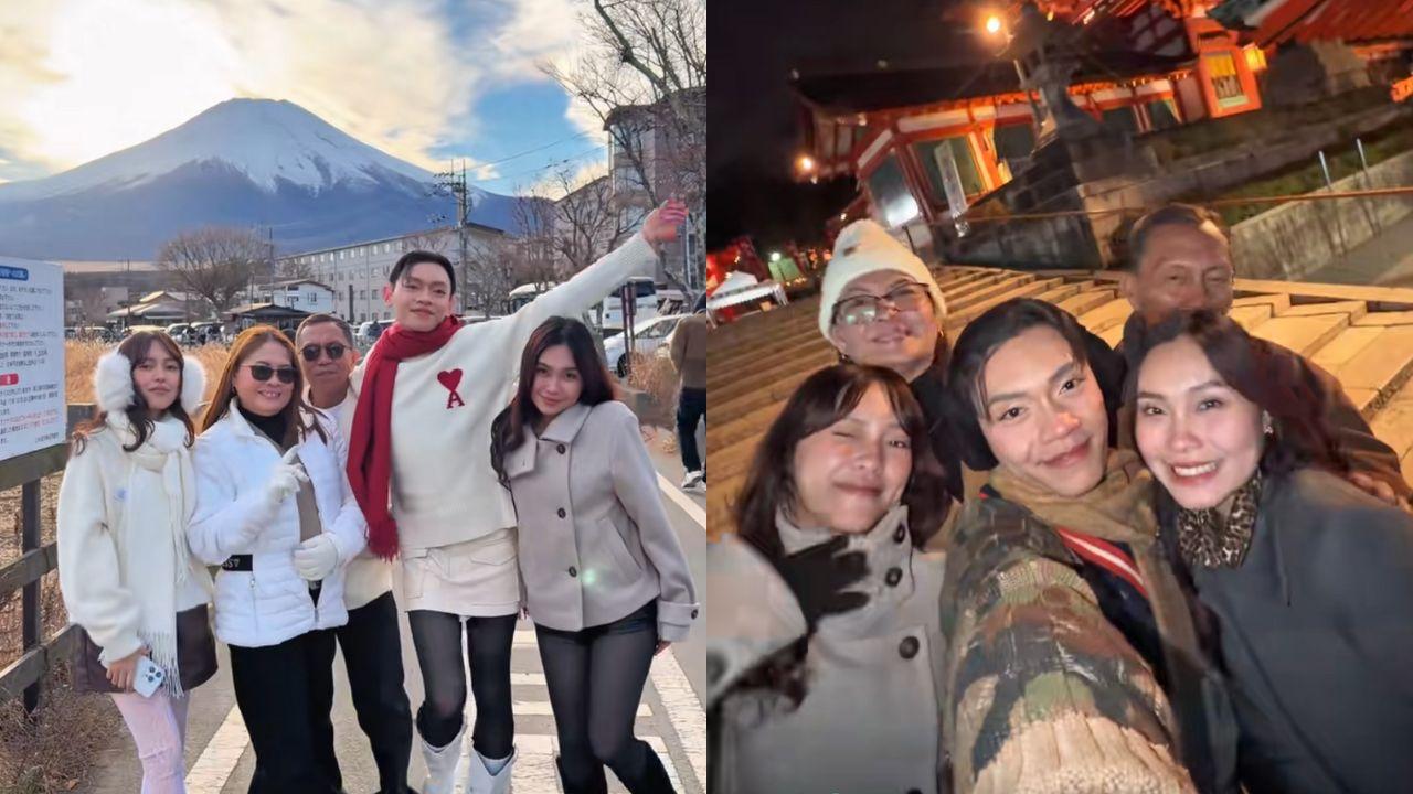 Esnyr brings family on first international trip 'after years of hard work'