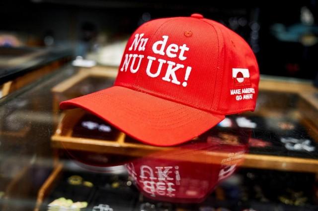 The Anti-MAGA cap Nu det NUUK! site in the clothing store McKorman on Noerrebrogade in Copenhagen, Denmark, January 13, 2026. The messages Nu er det NUUK! and Make America go away are embroidered on the cap. The phrase Nu er det NUUK has gone viral. It refers to Greenland's capital Nuuk&acirc;and can be translated from Danish as Enough is enough. Thomas Traasdahl/ Ritzau Scanpix/ via REUTERS