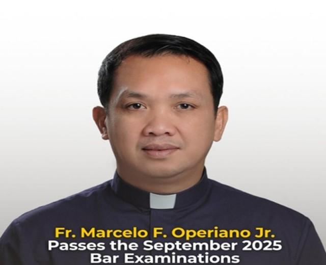 Fr. Marcelo Operiano Jr., parish priest of Holy Cross parish in Maribojoc, Bohol