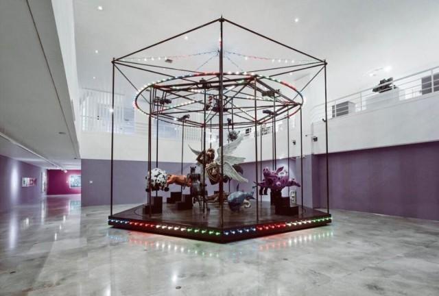 Ronald Ventura will showcase a usable carousel featuring his fantastical creatures in Circuit Mall. Photo: Art Fair Philippines