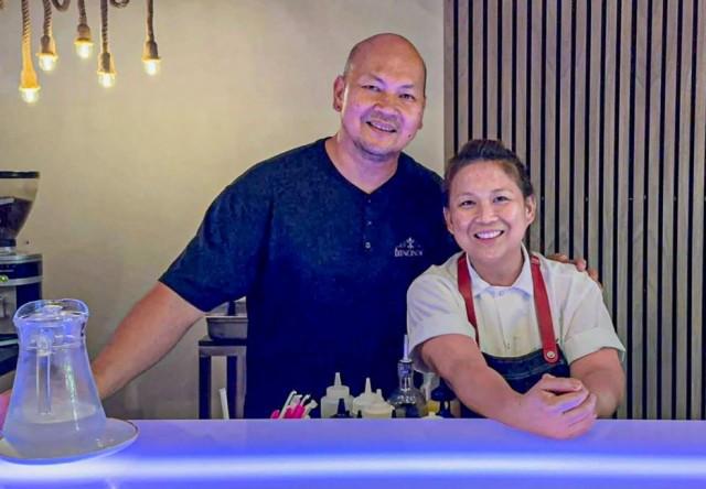 Chef Augelyn Francisco and Joey