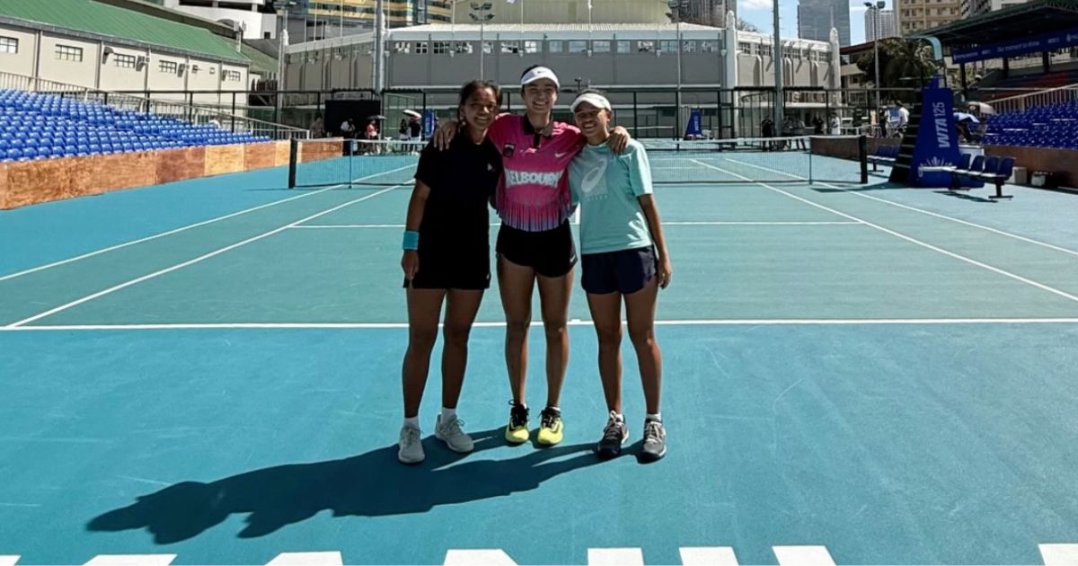 Alex Eala joins fellow Filipina players in practice at Rizal Memorial ahead of Philippine Women’s Open