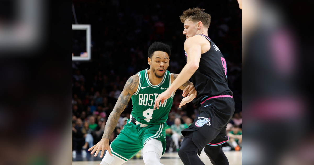 NBA: Anfernee Simons carries the load as Celtics comeback to beat Heat