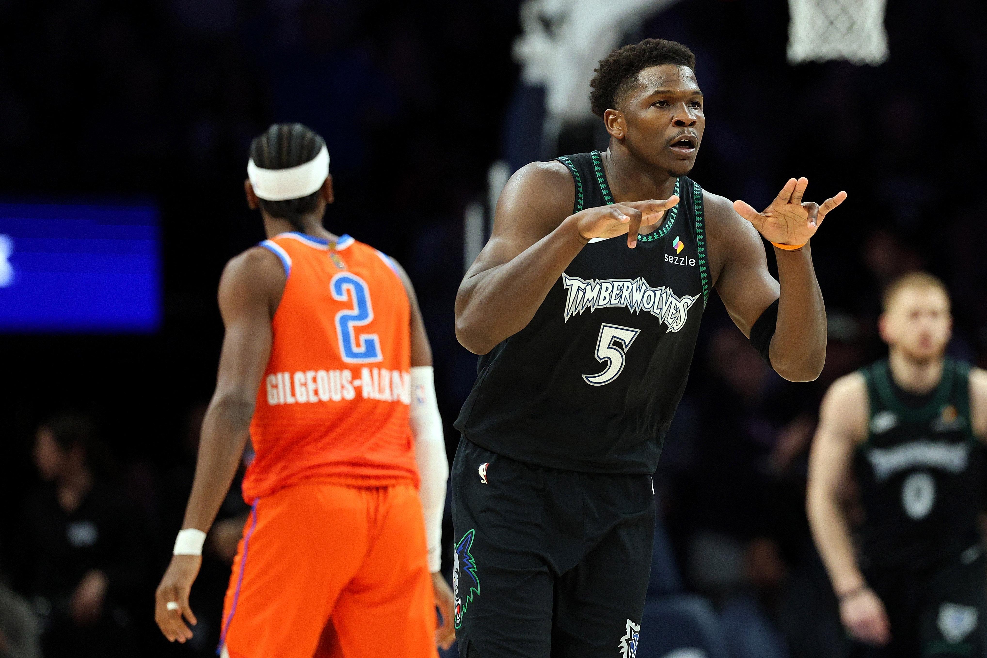 NBA: Anthony Edwards of the Minnesota Timberwolves