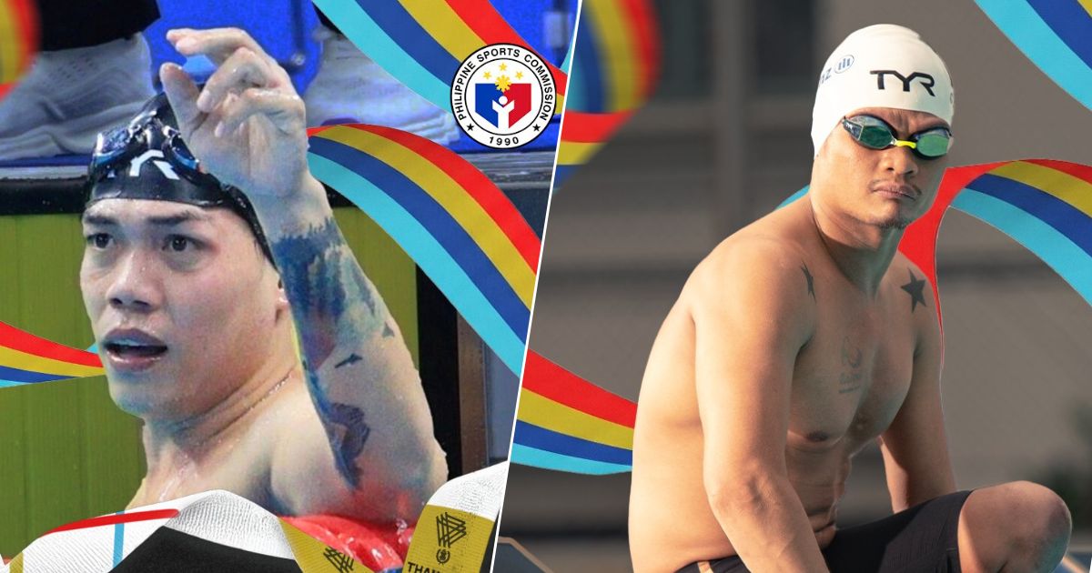 Para swimmers Gary Bejino, Ernie Gawilan win gold in ASEAN Para Games