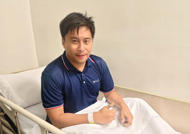 Bam Alegre falls into sea during coverage; vows to maximize 'second chance'