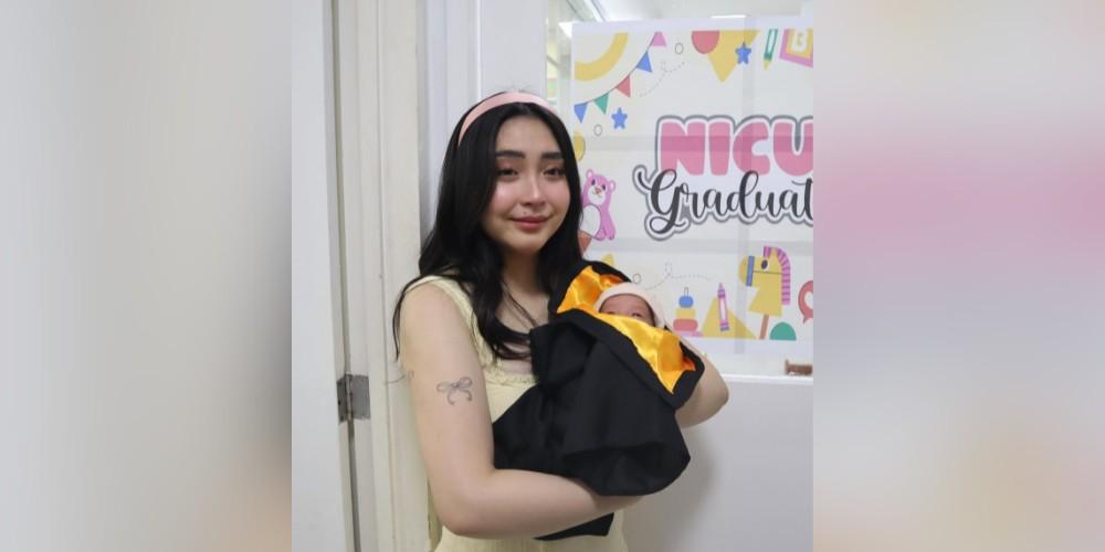 Bea Borres introduces baby Victoria Hope following discharge from NICU 