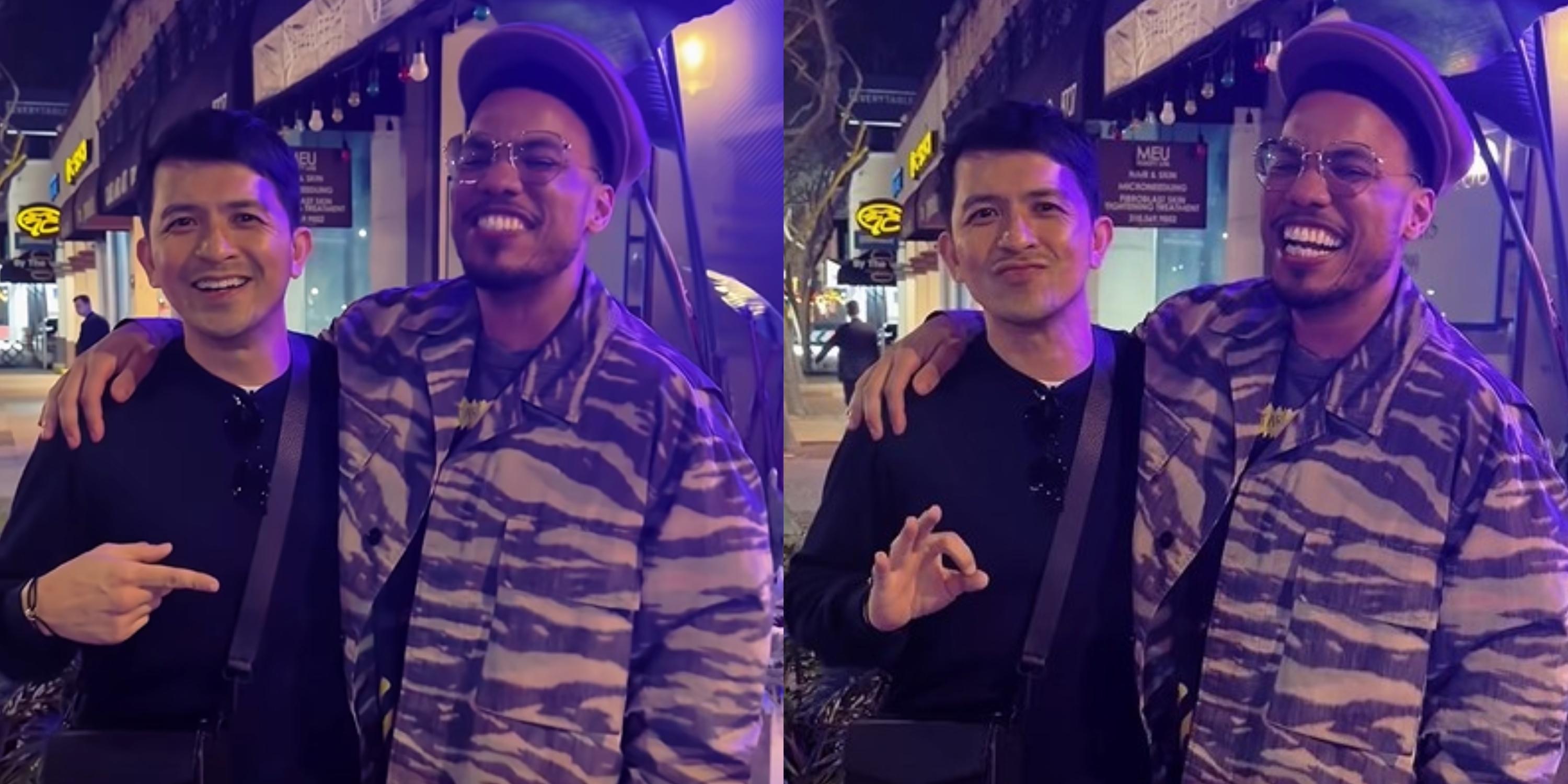 Dennis Trillo shares fanboy moment with Anderson .Paak in California