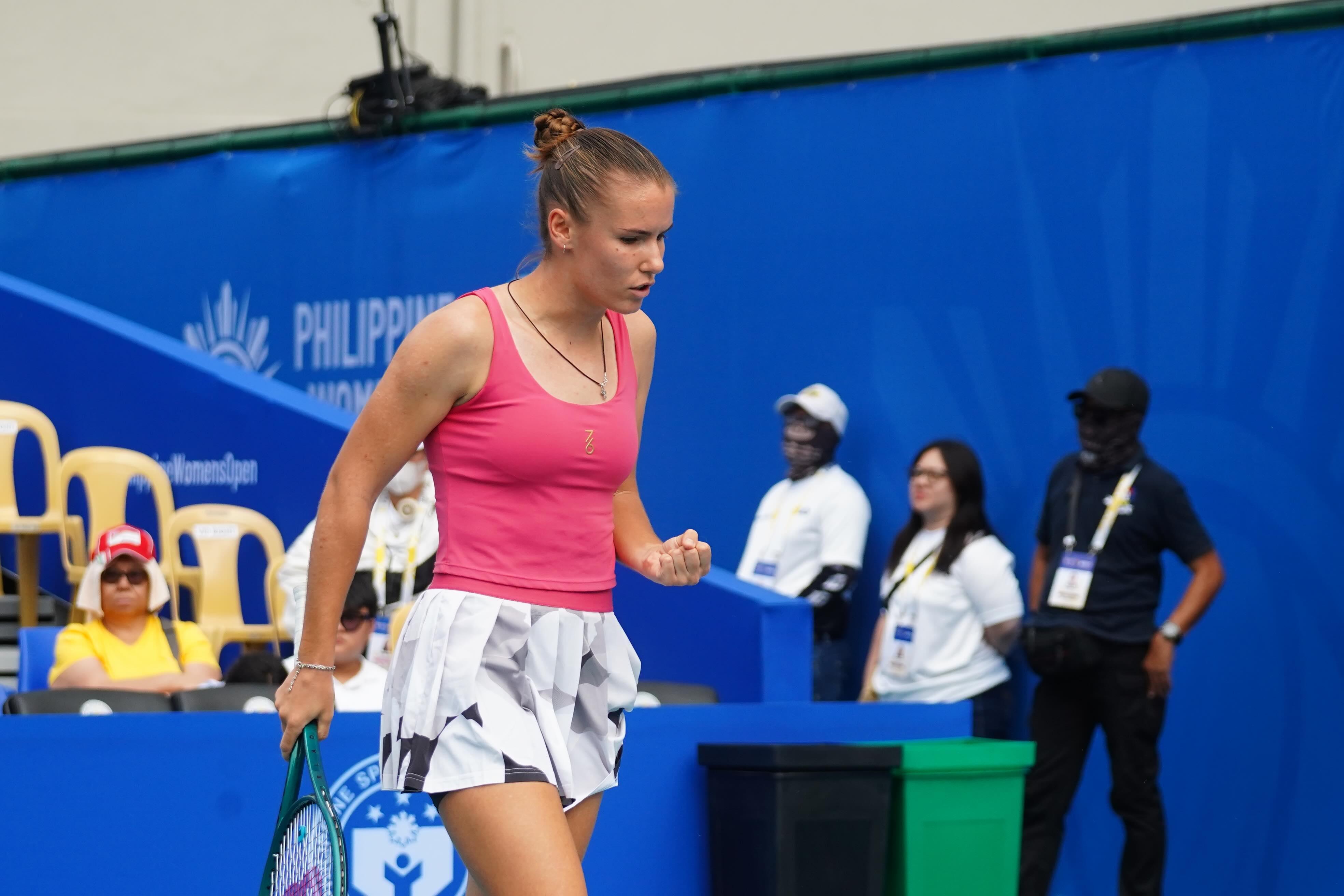 Tatiana Prozorova stuns top-seeded Tatjana Maria in Philippine Women’s Open