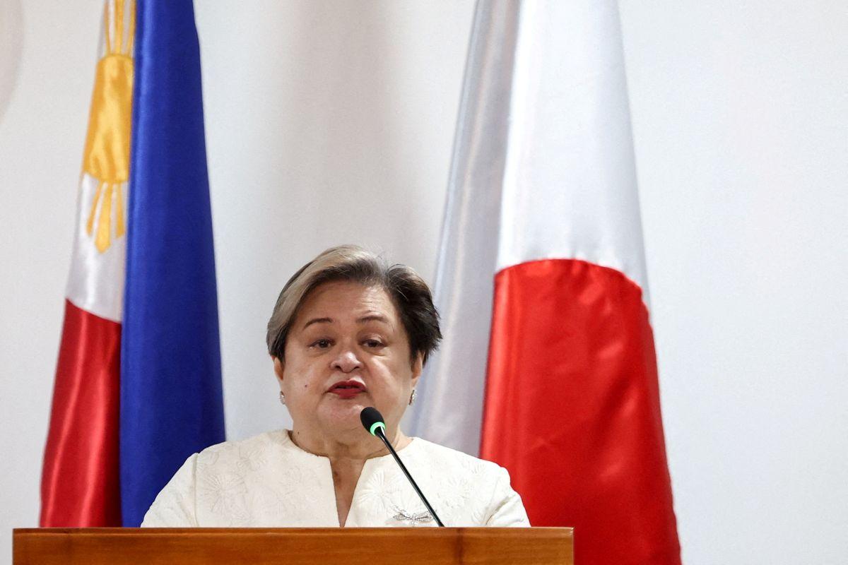 Department of Foreign Affairs Secretary Ma. Theresa Lazaro