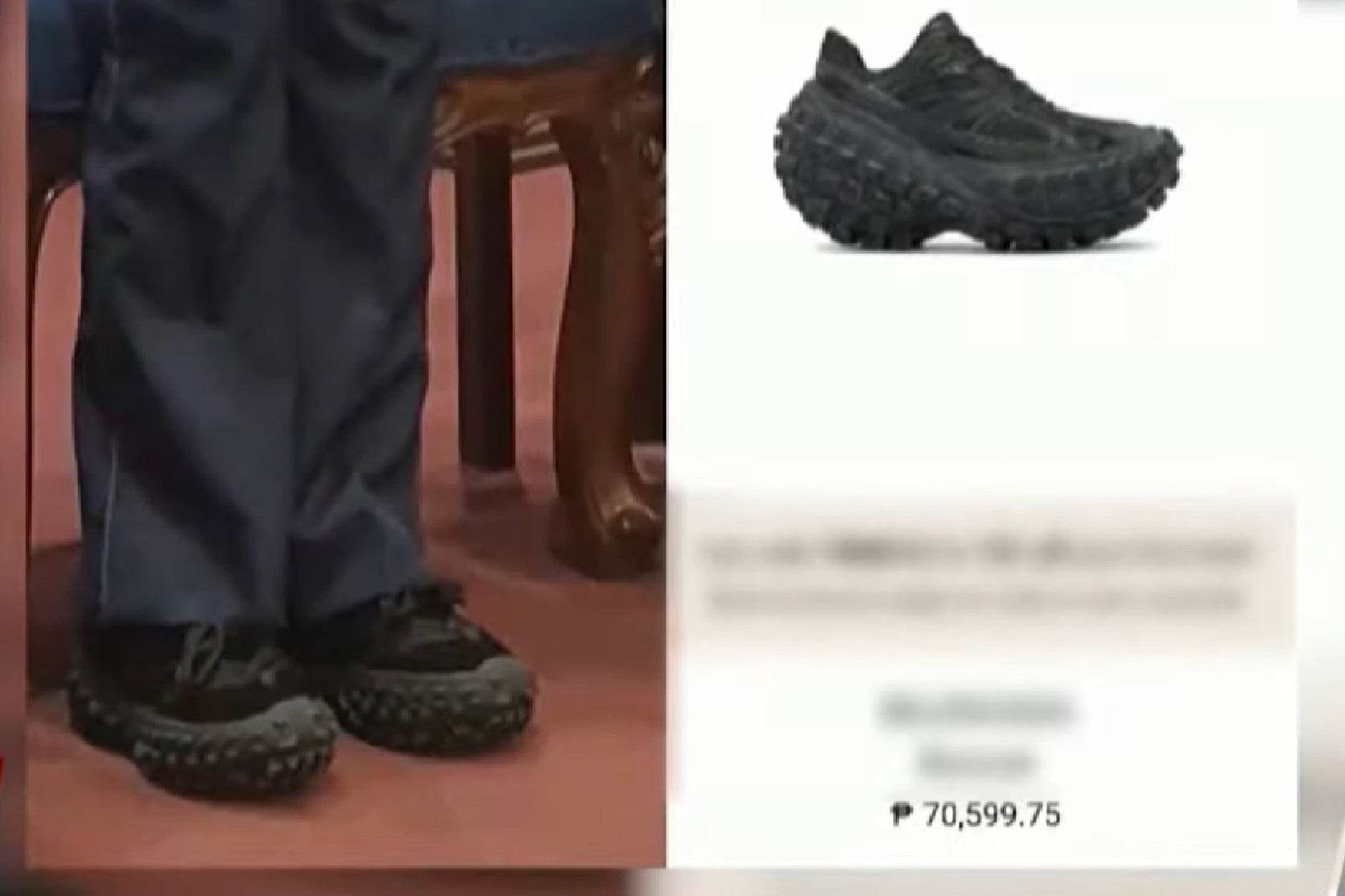 PNP: Retired general in P70K shoes complaint may face pension cut if guilty