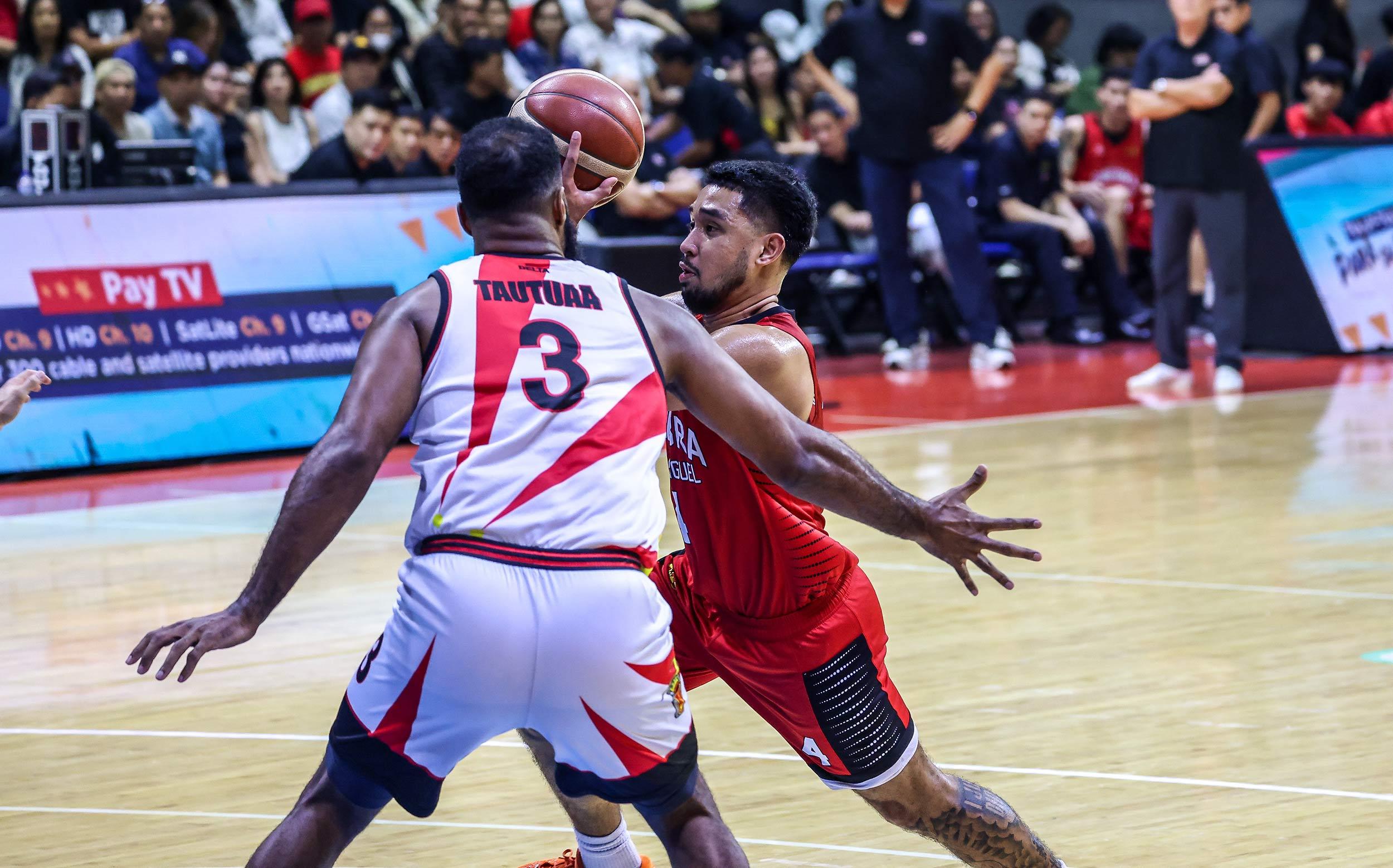 PBA: Barangay Ginebra bench fuels late surge in semis Game 1 win vs. San Miguel
