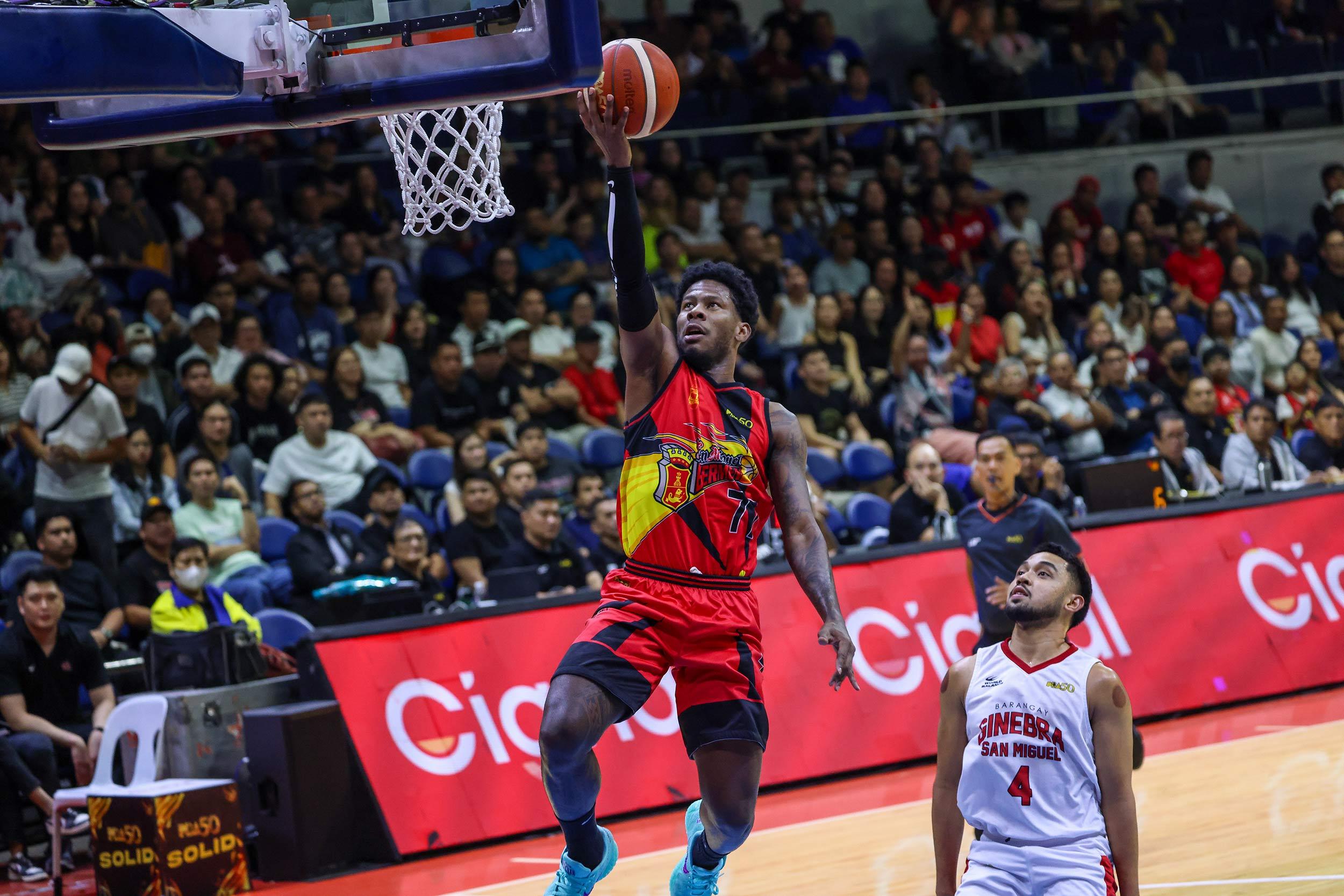 PBA: CJ Perez erupts for career-high 41, tows San Miguel past Barangay Ginebra to Philippine Cup finals