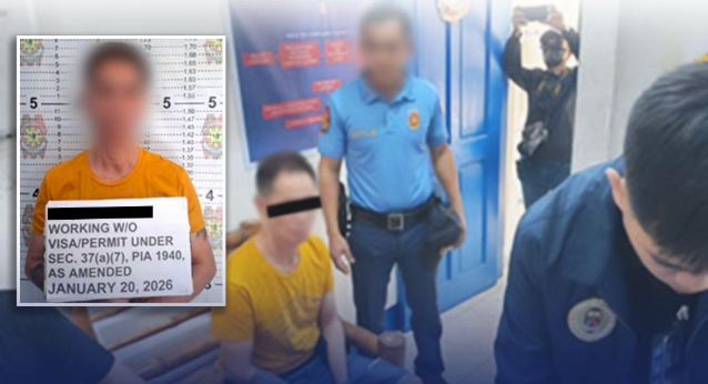 Chinese, 52, nabbed in Zamboanga Sibugay for working without visa