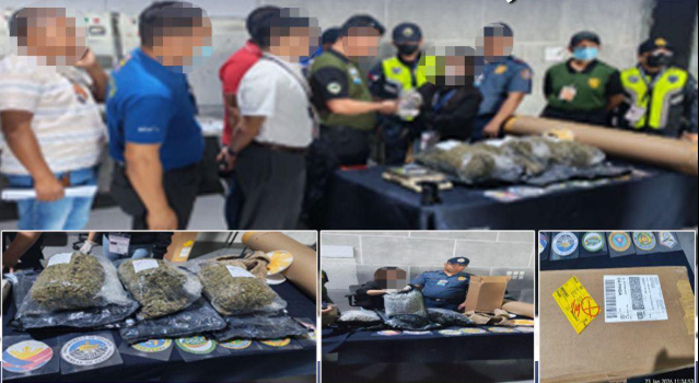 PNP: Parcel with P6.15M of suspected kush intercepted at Clark Freeport Zone