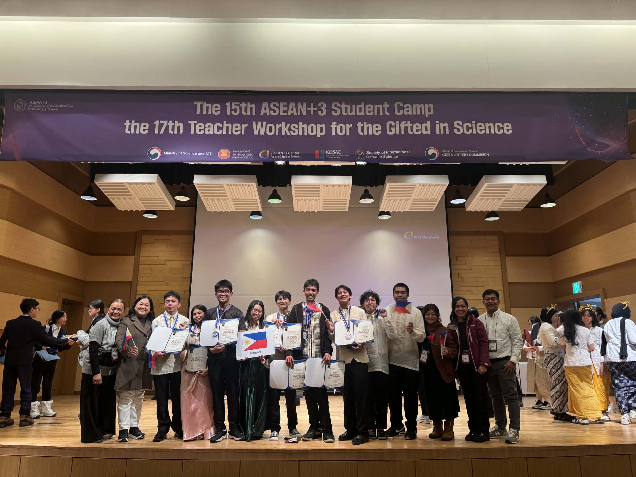 Pisay scholars bag awards at 15th ASEAN+3 science student camp 
