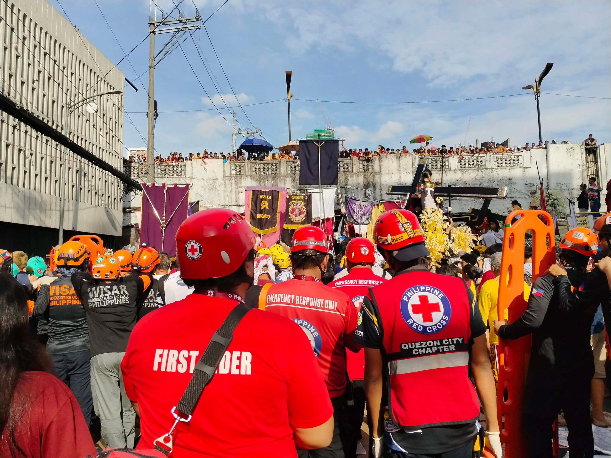 Philippine Red Cross aiding devotees at Traslacion 2026