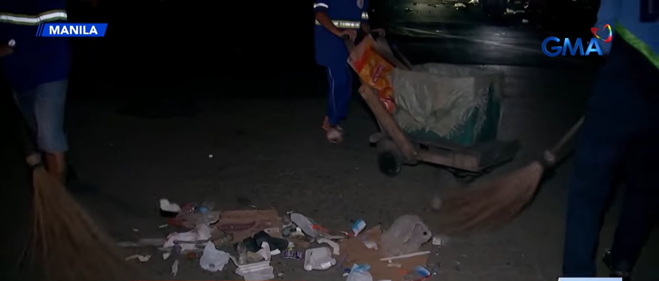 Traslacion 2026: Piles of garbage scatter along procession route