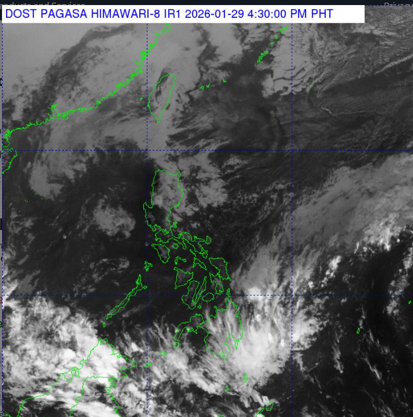 Cloudy skies, light rains expected over Luzon, Visayas due to Amihan