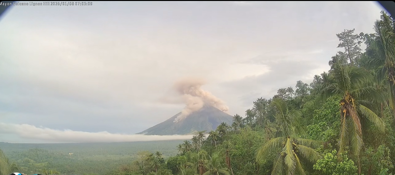 At least 40 PDC events recorded in Mayon Volcano since Thursday midnight